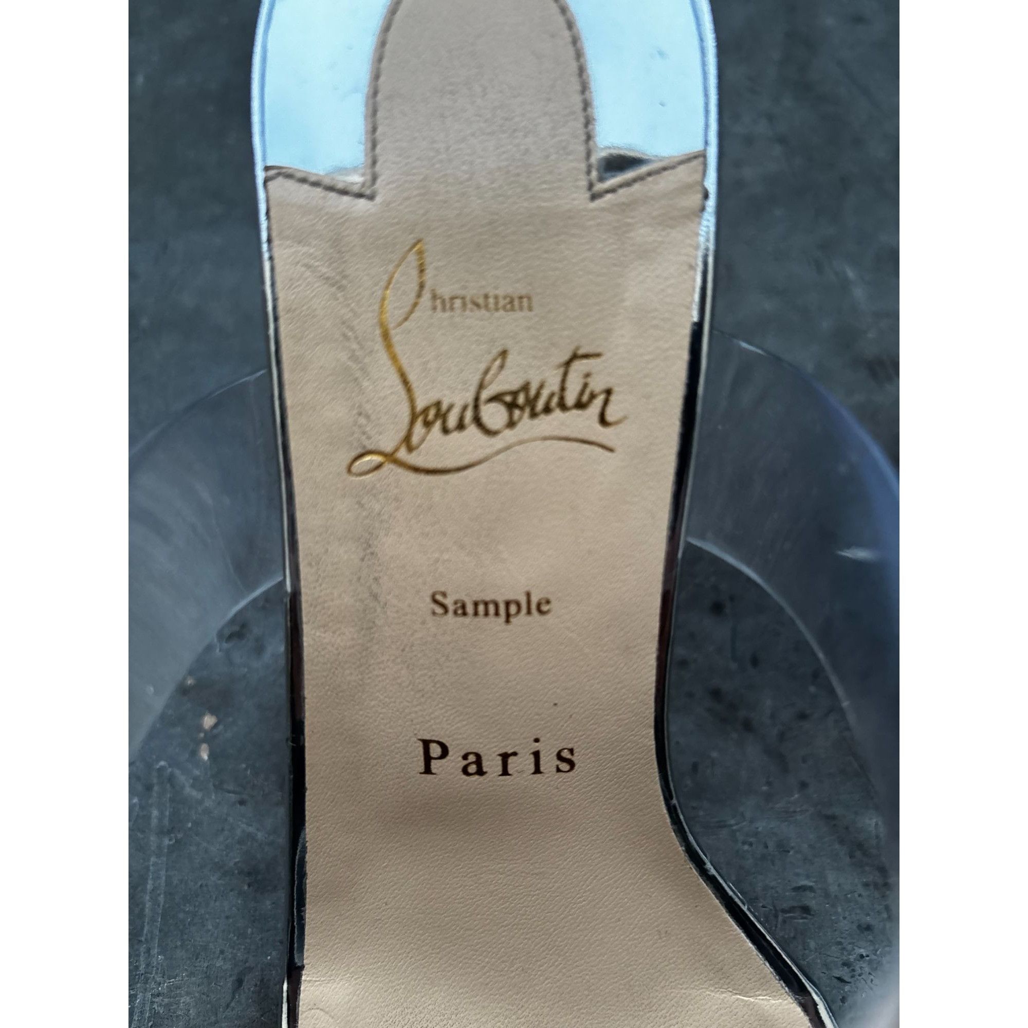 Christian Louboutin Christian Louboutin Transparent Strap Heels Size 39.5 Rare U Size US 9.5 / IT 39.5 - 6 Thumbnail