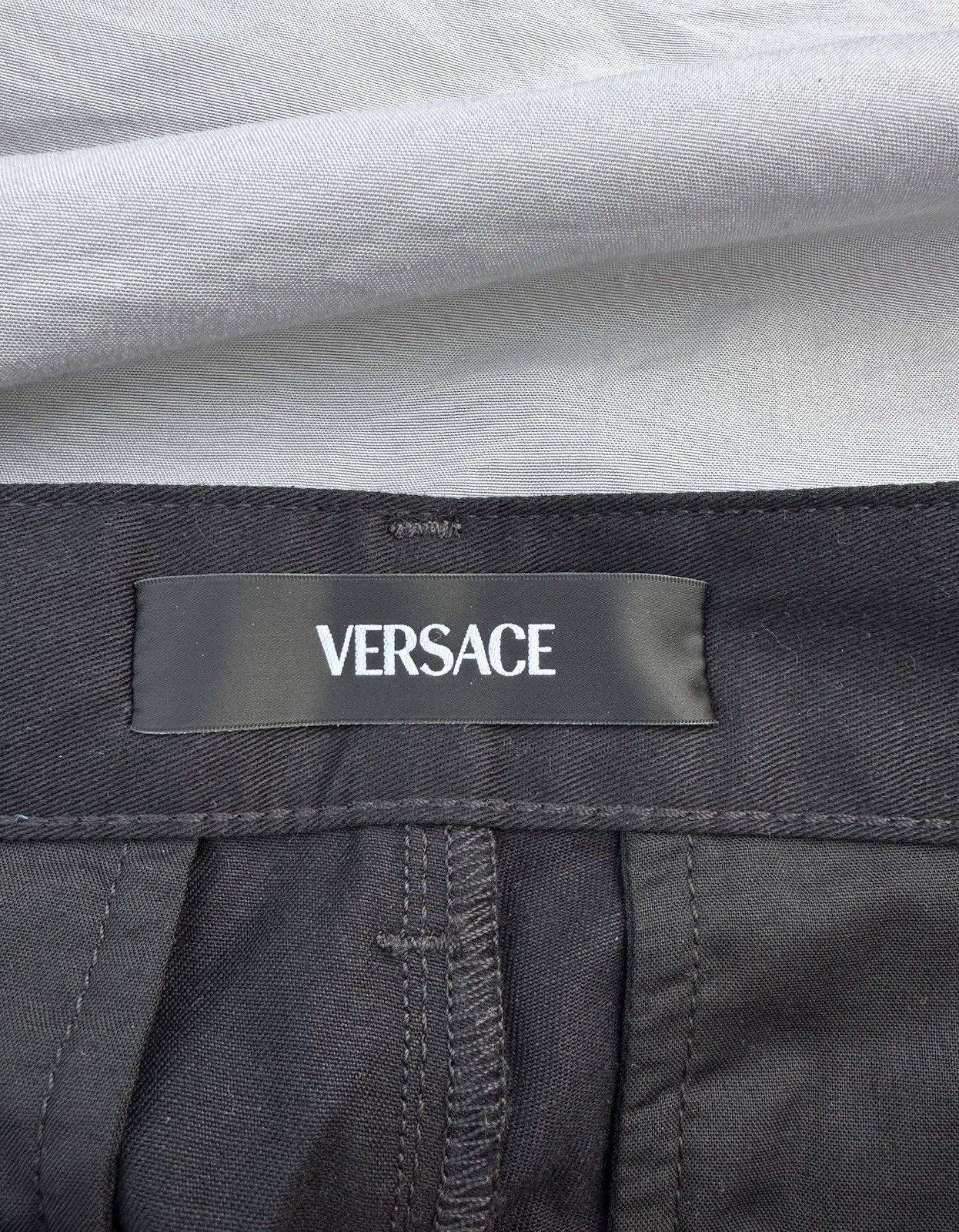 Versace Versace Dress Pants With Vines Inside Pockets Retail $1,400 Size US 36 / EU 52 - 3 Thumbnail