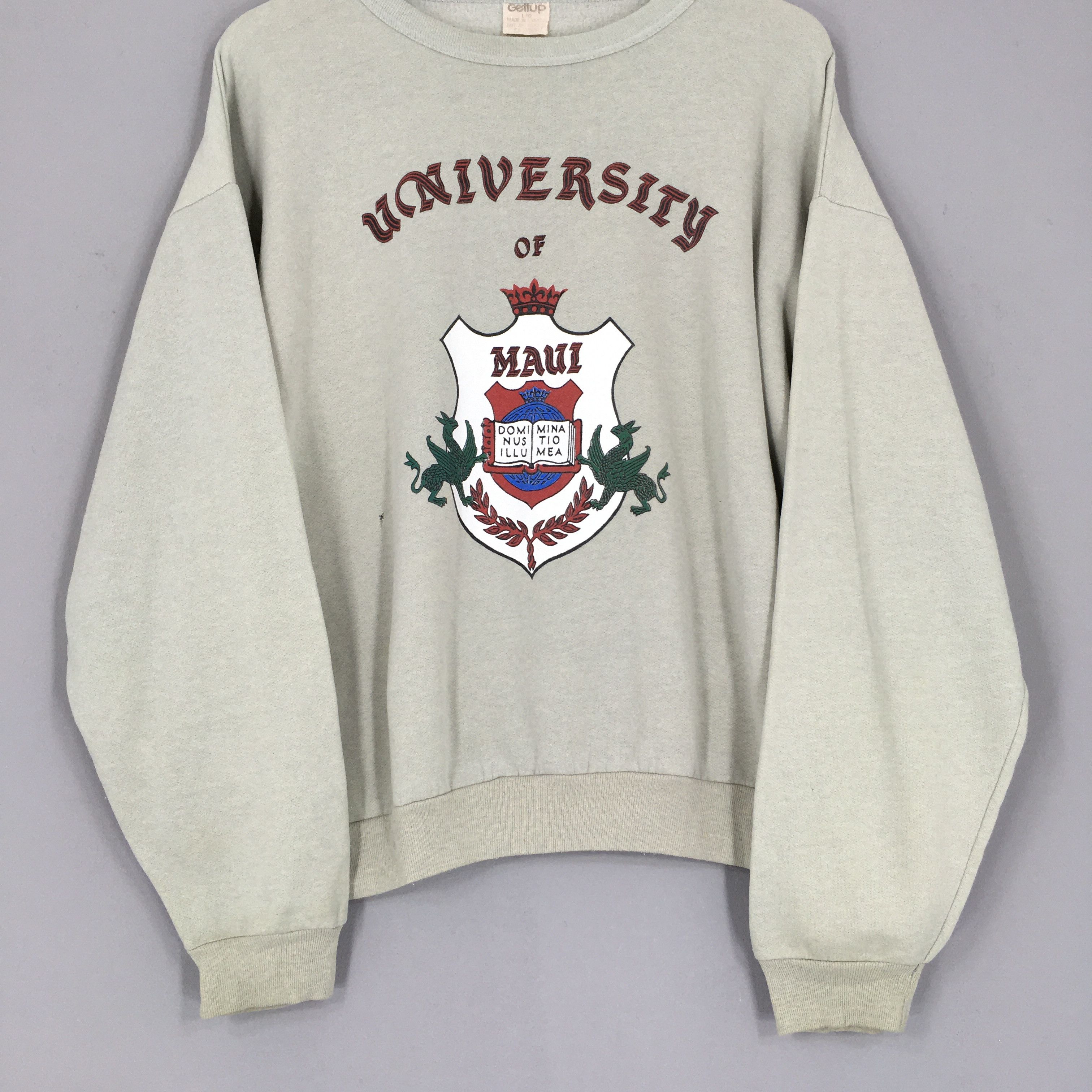 Vintage Vintage 90s University Of Maui Sweatshirt Large Size US L / EU 52-54 / 3 - 3 Thumbnail