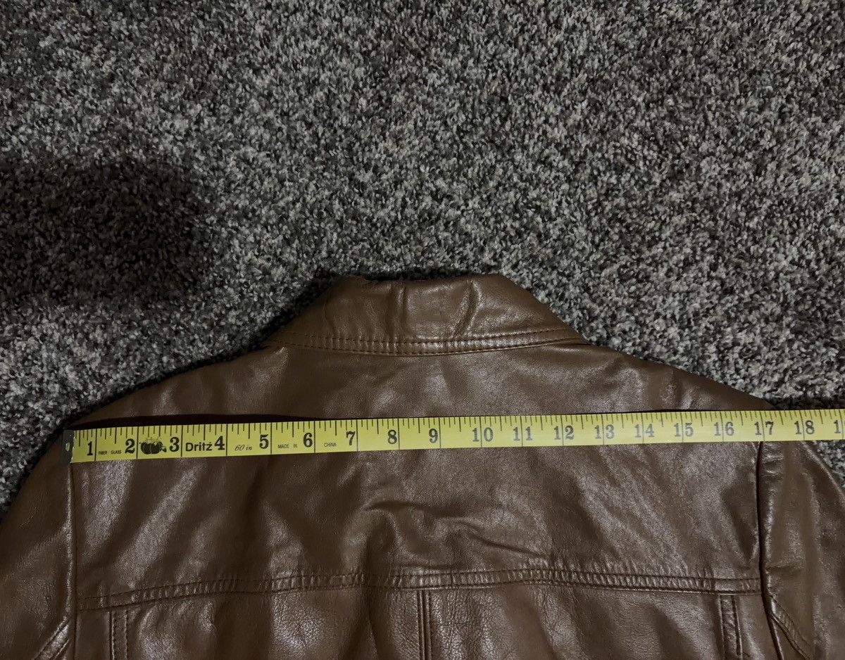 Vintage Vintage Silton California Genuine Brown Leather Jacket Size US S / EU 44-46 / 1 - 9 Thumbnail