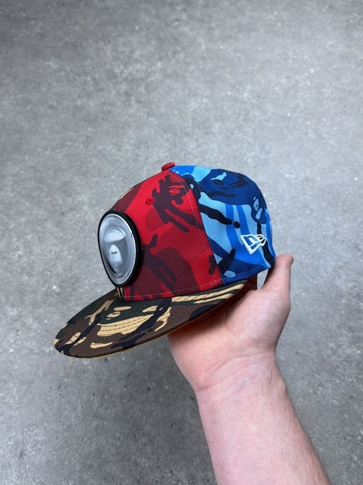 Aape Bape x New Era Full Cap rare multicolor hype swag drip Size ONE SIZE - 1 Thumbnail