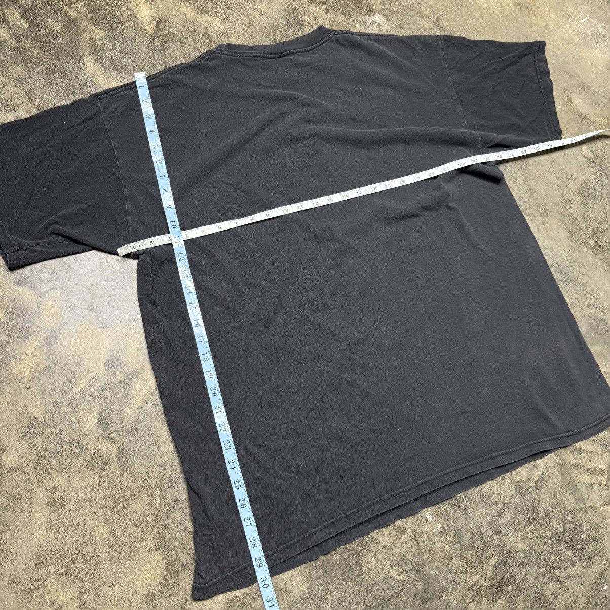 vintage adidas addicted weed faded baggy tshirt