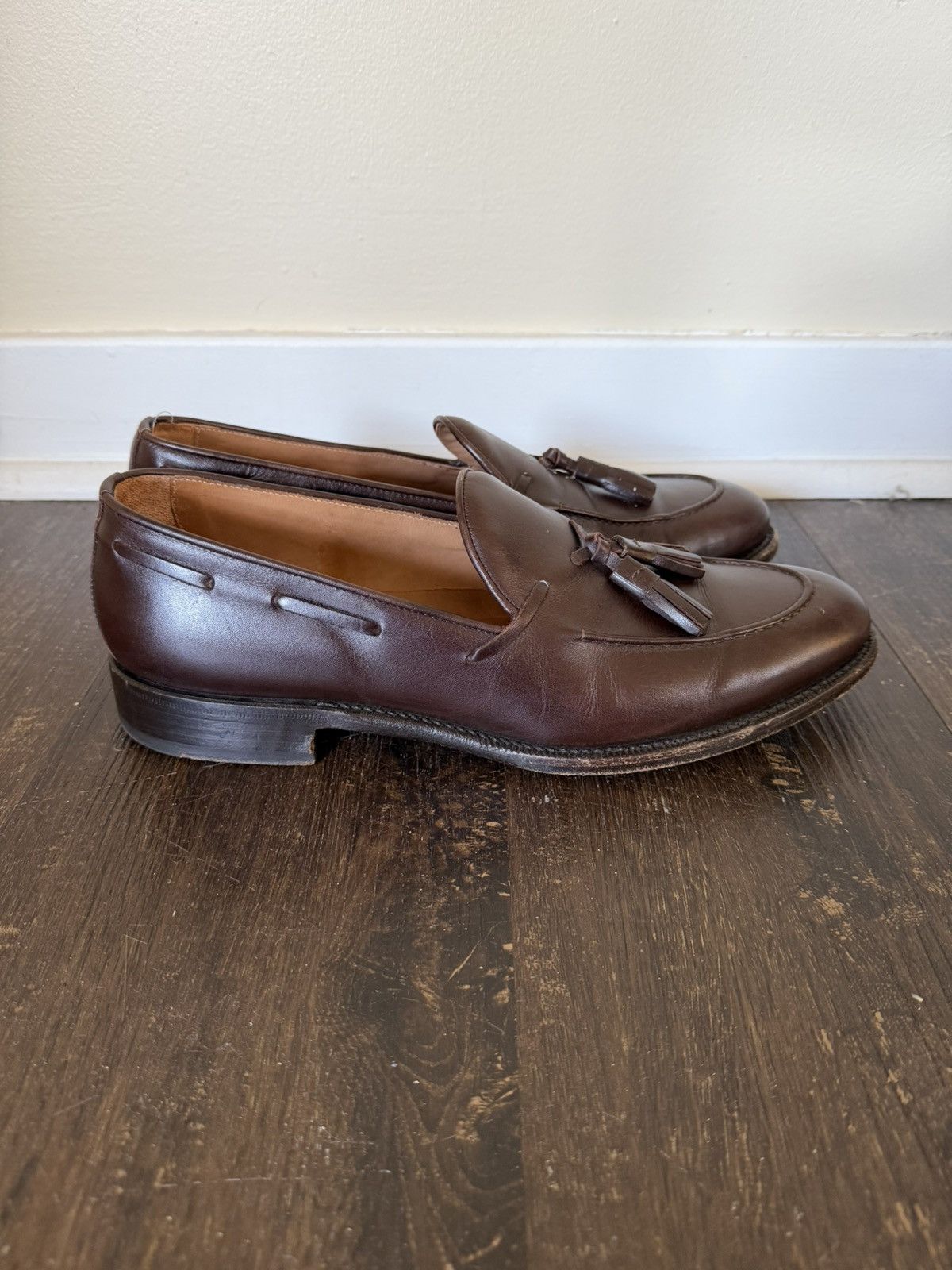 Sid Mashburn Tassel loafers dark brown Size US 11.5 / EU 44-45 - 1 Thumbnail