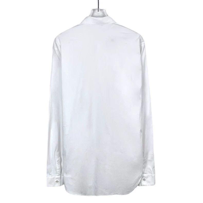 Dior Dior Size 39 White collar striped lapel single-breasted lon Size US M / EU 48-50 / 2 - 2 Thumbnail