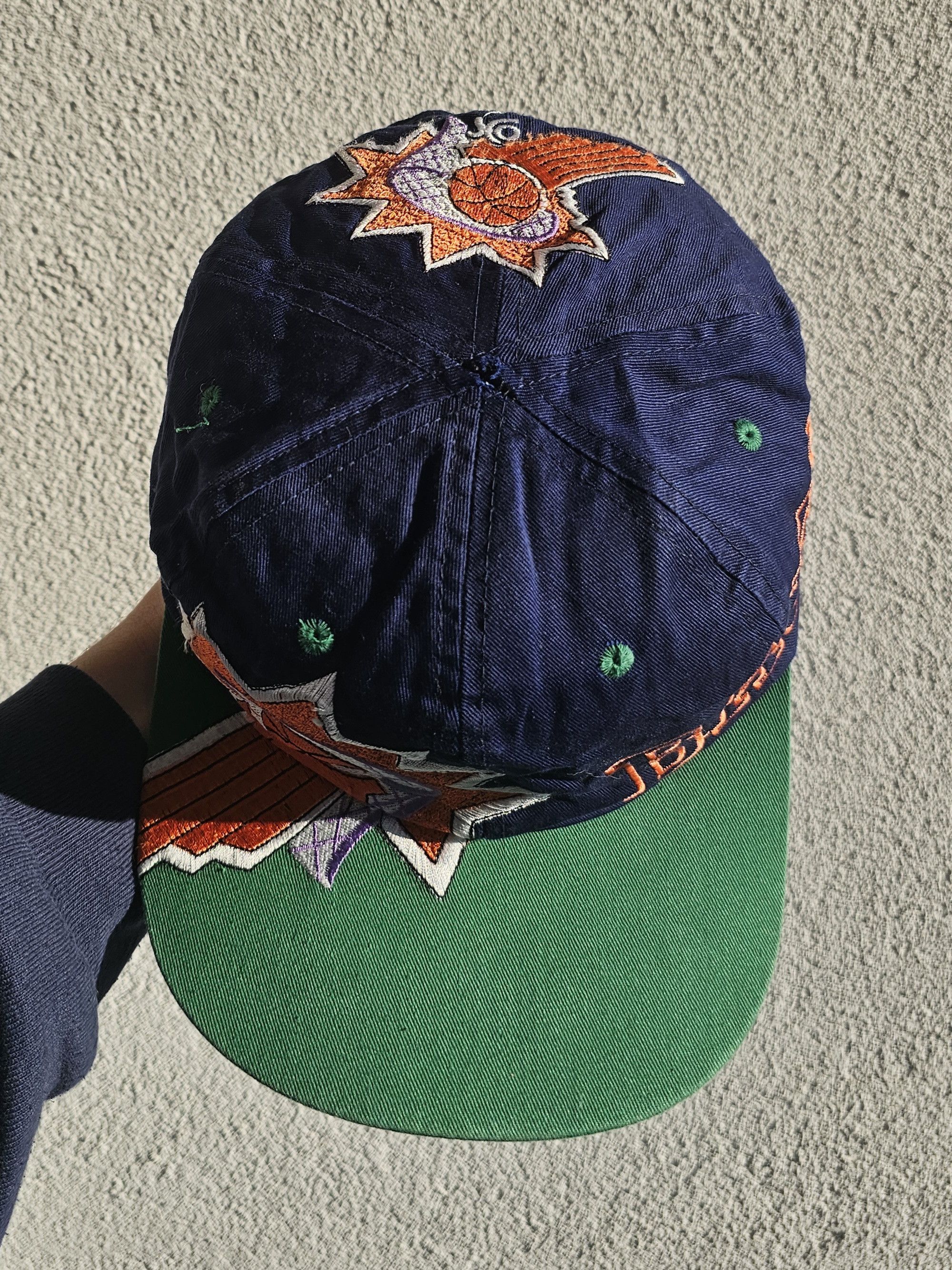 NBA Phoenix Suns Bootleg Big Logo Hat Size ONE SIZE - 4 Thumbnail
