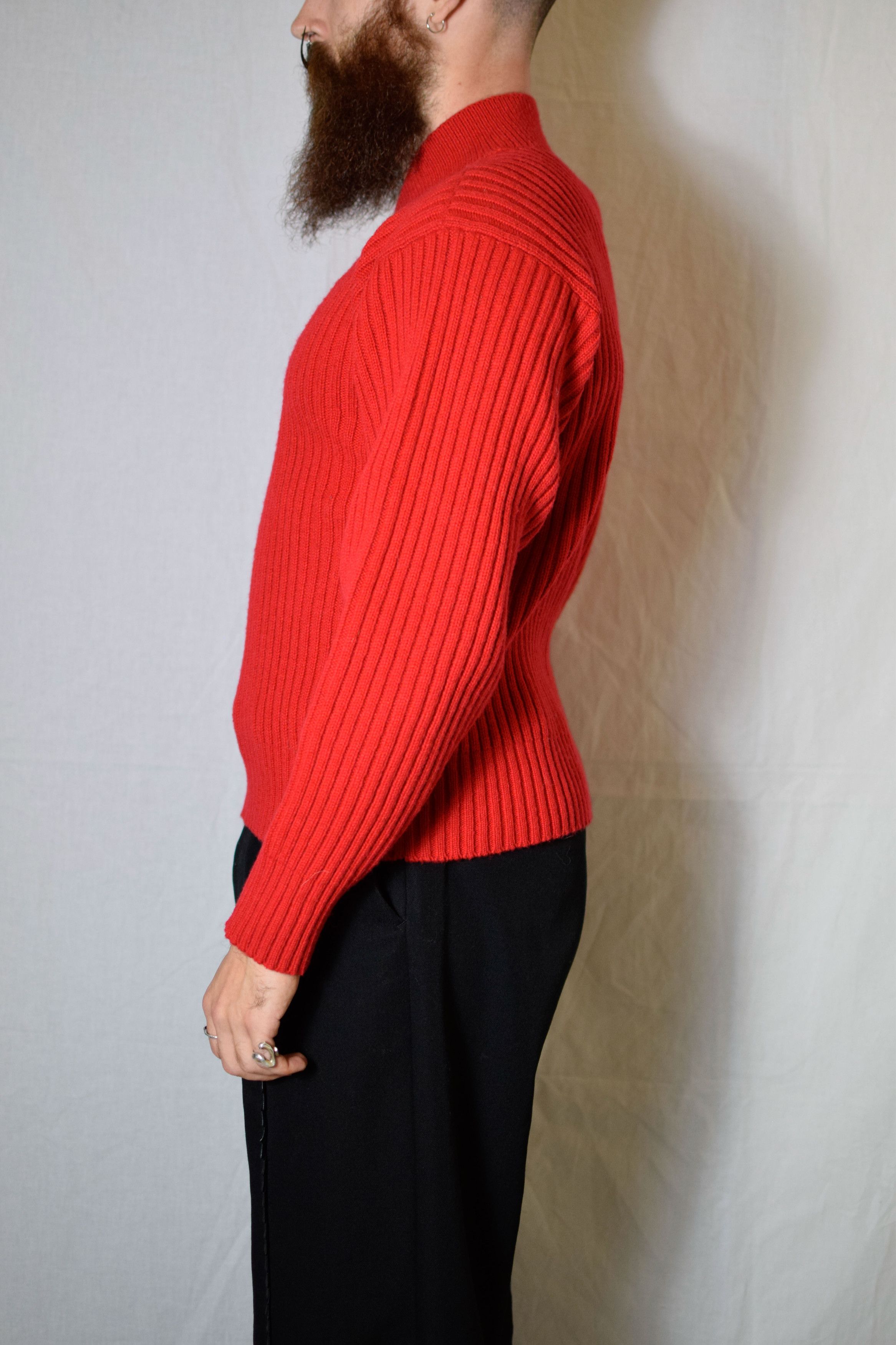 Yohji Yamamoto YYPH Archive Red Knit Size US L / EU 52-54 / 3 - 5 Thumbnail