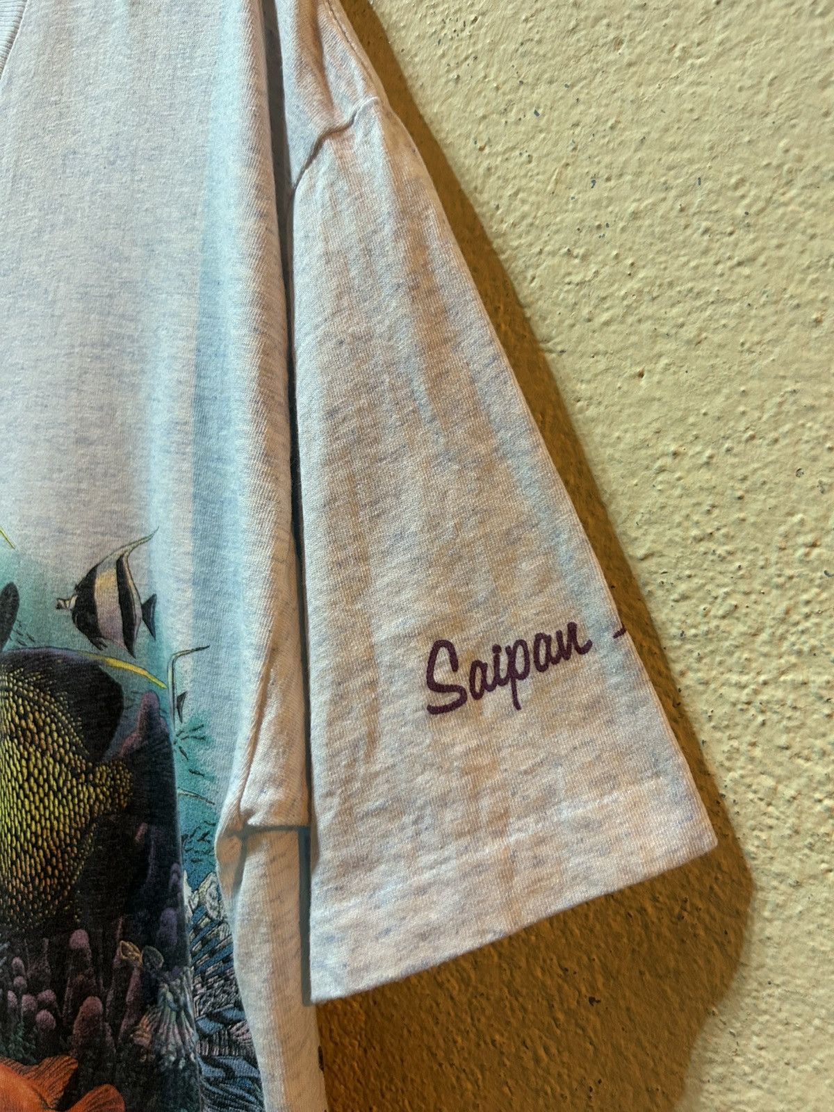 Habitat × Signal Sport Vintage Saipan Island Aqua Marine Habitat Tshirt Size US L / EU 52-54 / 3 - 5 Thumbnail