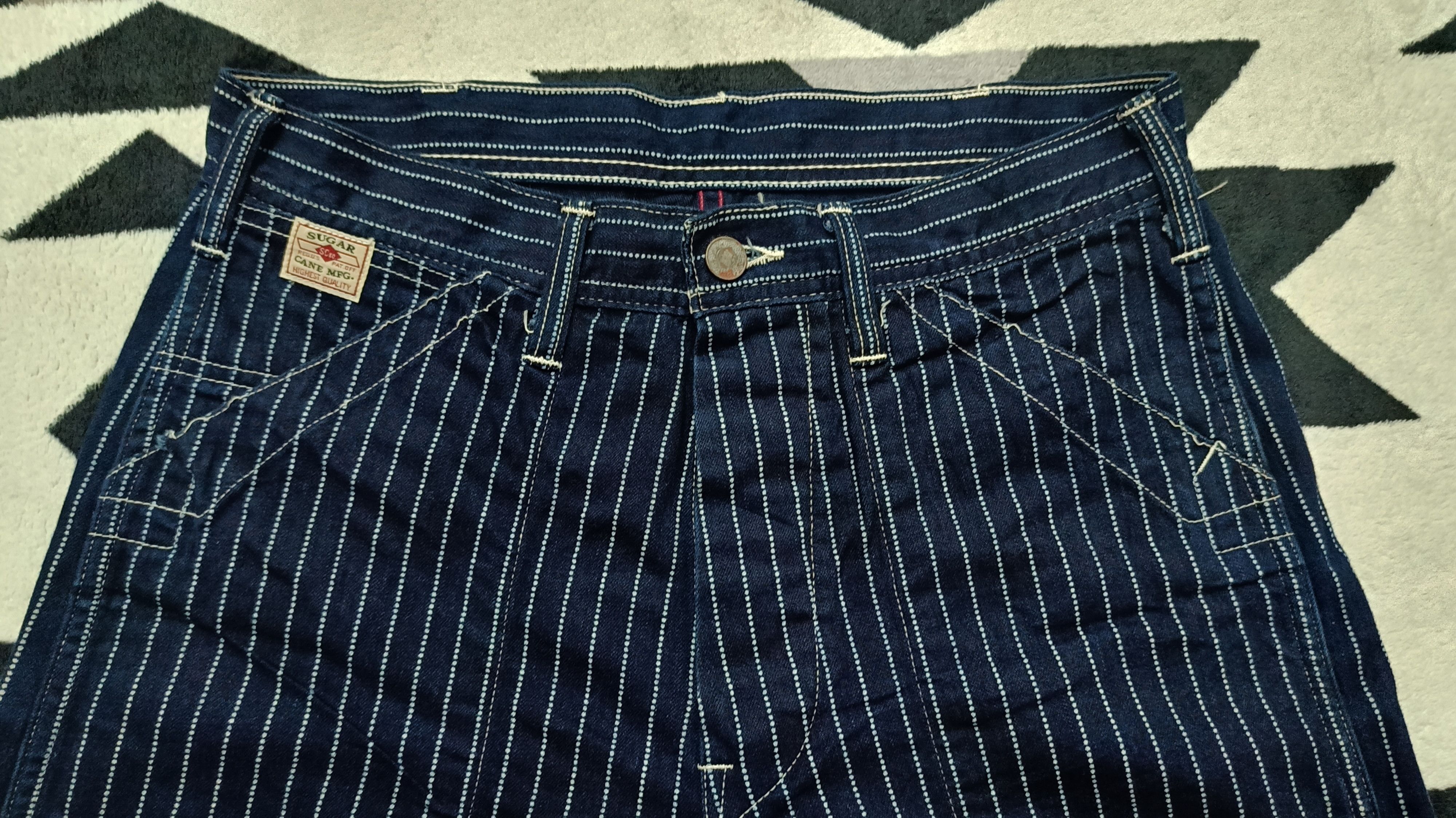 Sugar Cane 🔥🔥Rare Sugar Cane Wabash Jeans Size US 31 - 3 Thumbnail