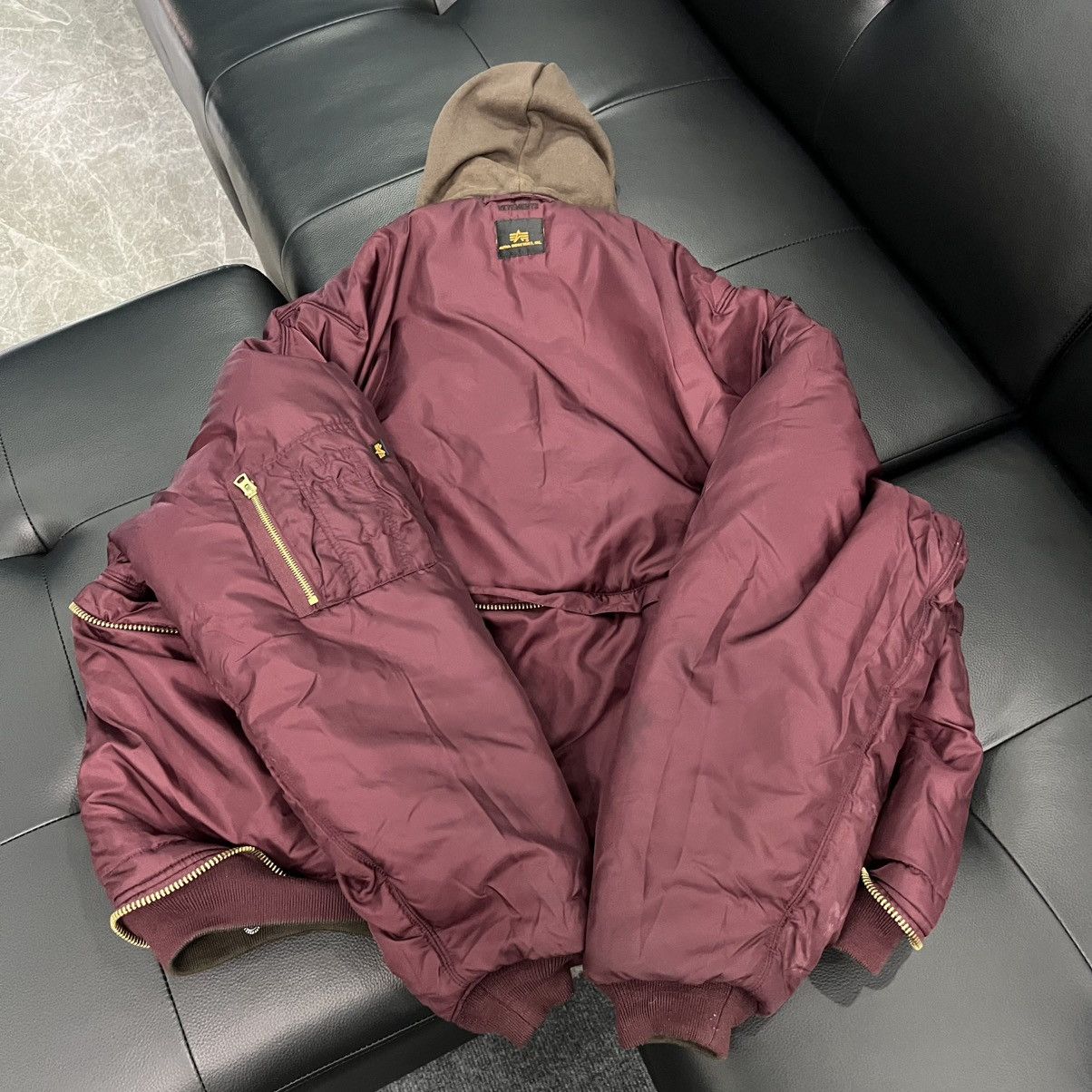 Vetements Vetements SS17 Runway Alpha Deconstructed Bomber Jacket Size US S / EU 44-46 / 1 - 11 Thumbnail