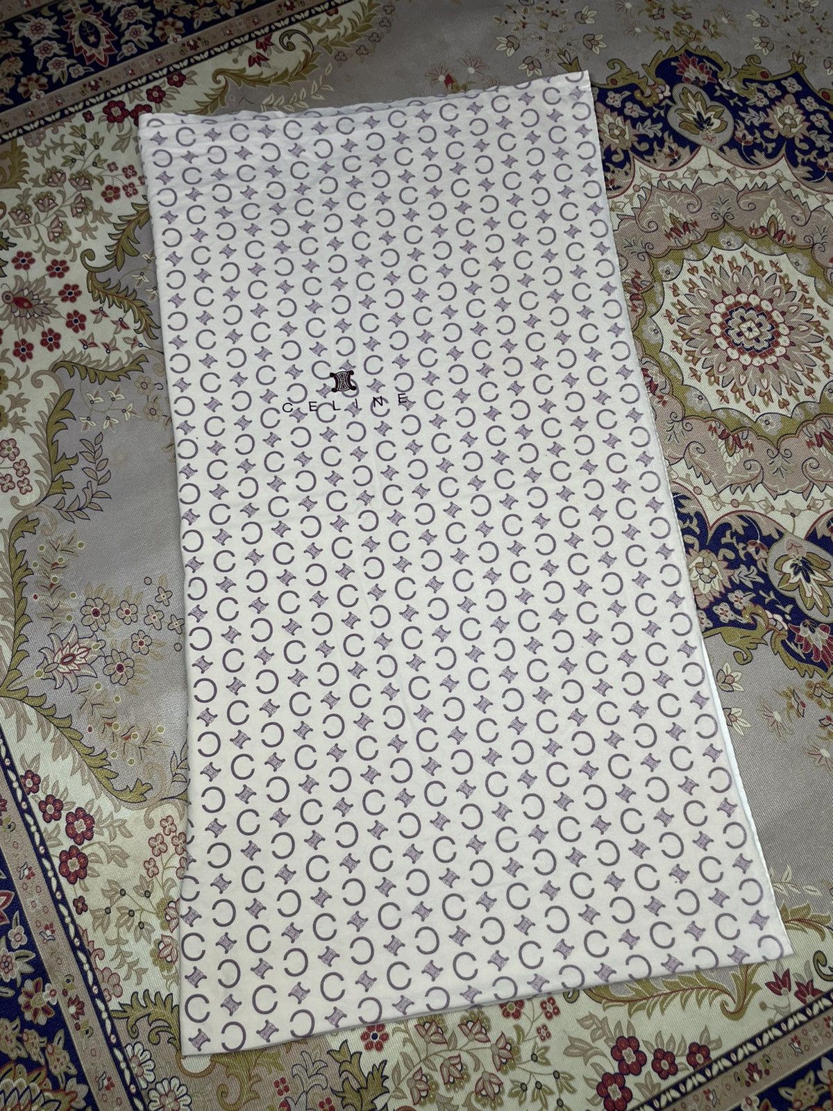 Celine Vintage CELINE Full Monogram Throw Blanket Size ONE SIZE - 2 Thumbnail
