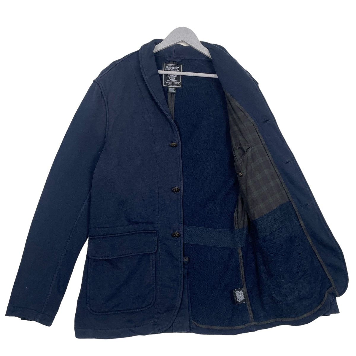 Ralph Lauren × Rugby Ralph Lauren 💥RALPH LAUREN RUGBY SHAWL COLLAR JACKET Size US M / EU 48-50 / 2 - 8 Thumbnail