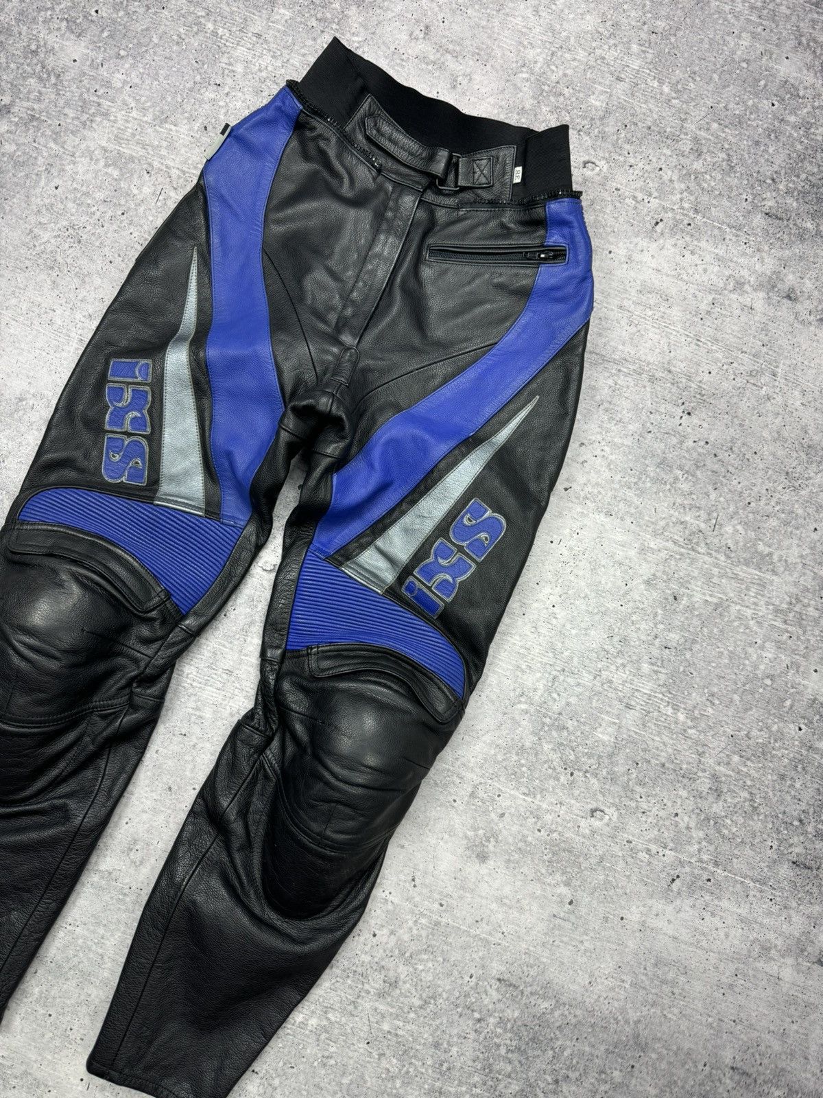 Genuine Leather Vintage IXS Racing Moto Genuine Leather Professional Pants Size 26" / US 2 / IT 38 - 4 Thumbnail