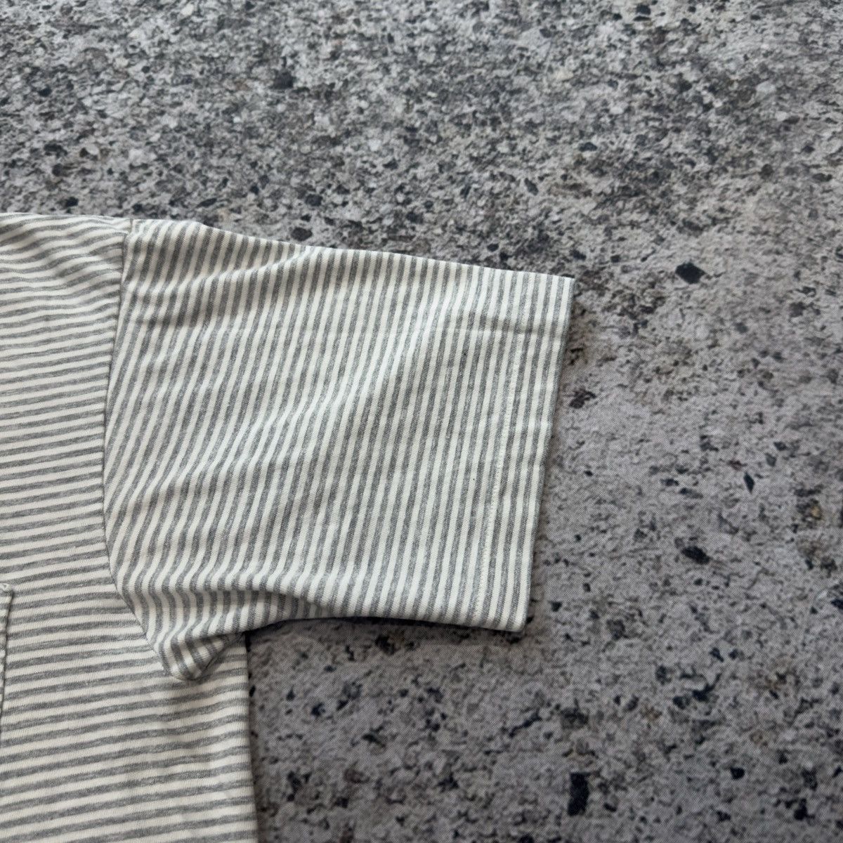 Vintage 90s Striped Thrashed Faded Pocket Shirt ERD Grunge Chrome Size US L / EU 52-54 / 3 - 7 Thumbnail