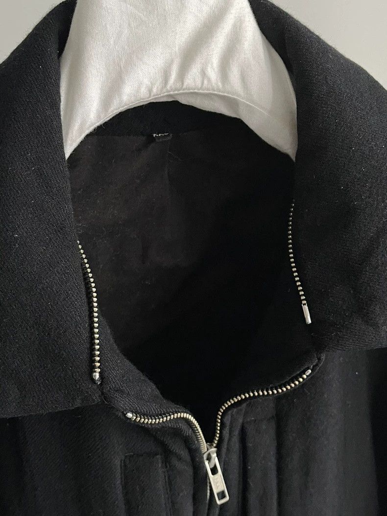 Ann Demeulemeester Ann Demeulemeester Wool lapel zip-up jacket Size US XXS / EU 40 - 7 Thumbnail