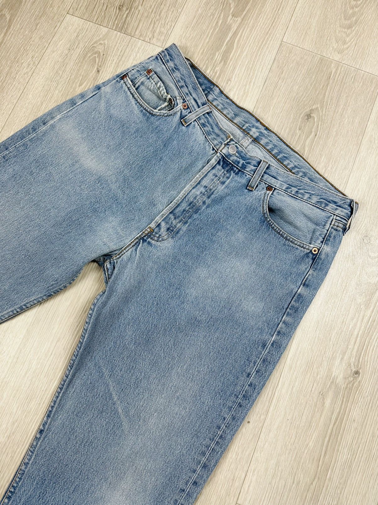 Levi's Vintage 90s Levi’s 501 Denim Jeans 38x32 Made in UK Size US 38 / EU 54 - 7 Thumbnail