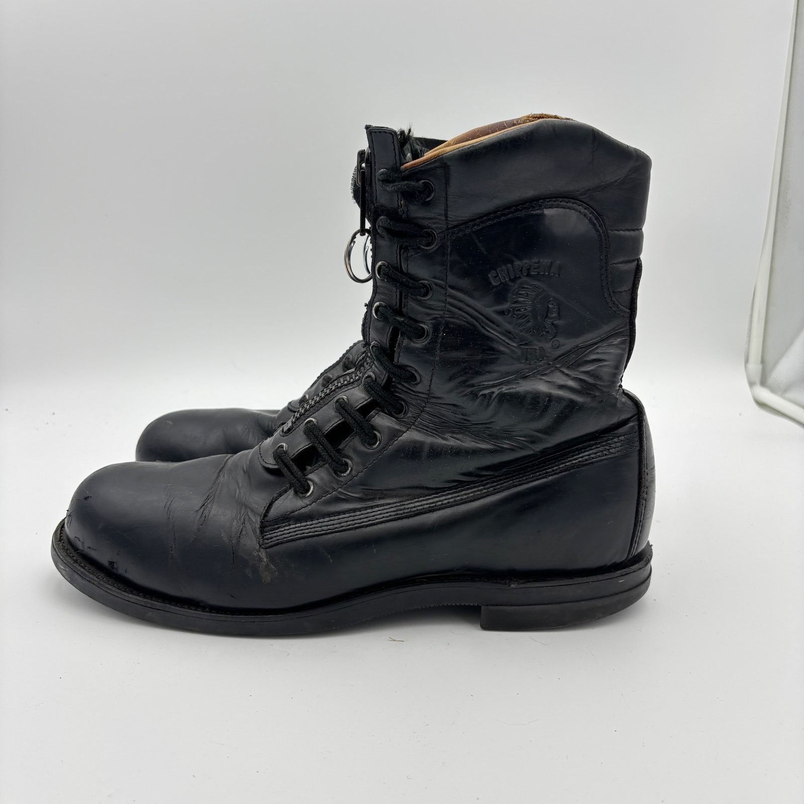 Chippewa Chippewa Steel Toe Front Zip Leather Combat Boots Men's 12 Size US 12 / EU 45 - 5 Thumbnail