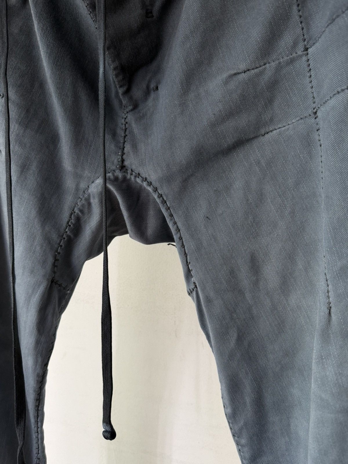 Boris Bidjan Saberi Boris Bidjan Saberi PH13 HS Handstitched Blue Pants Size US 34 / EU 50 - 5 Thumbnail