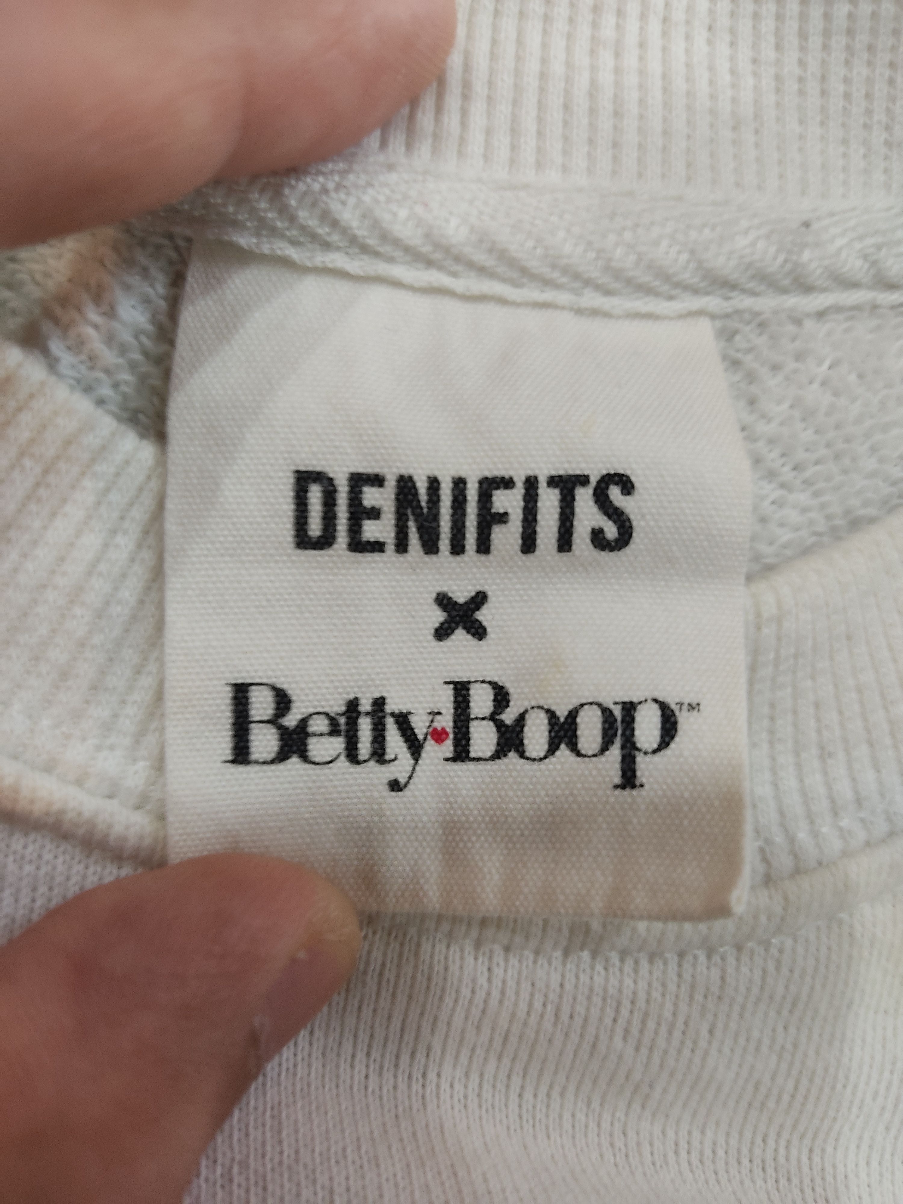 Vintage DENIFITS X BETTY BOOP Size US M / EU 48-50 / 2 - 5 Thumbnail
