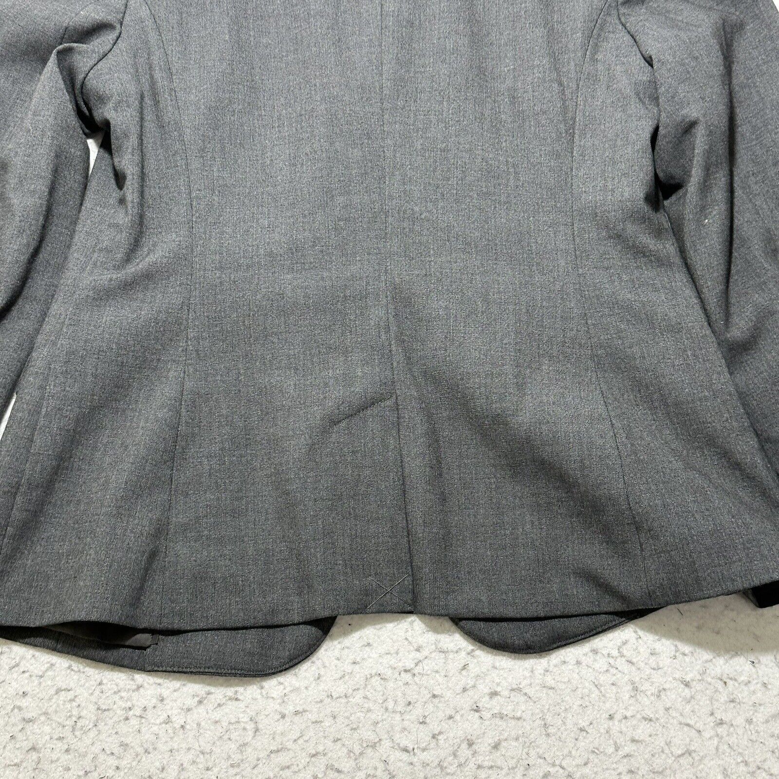 Other Worthington 12 Blazer Career Suit Jacket Gray Button Coat Size XL / US 12-14 / IT 48-50 - 13 Thumbnail