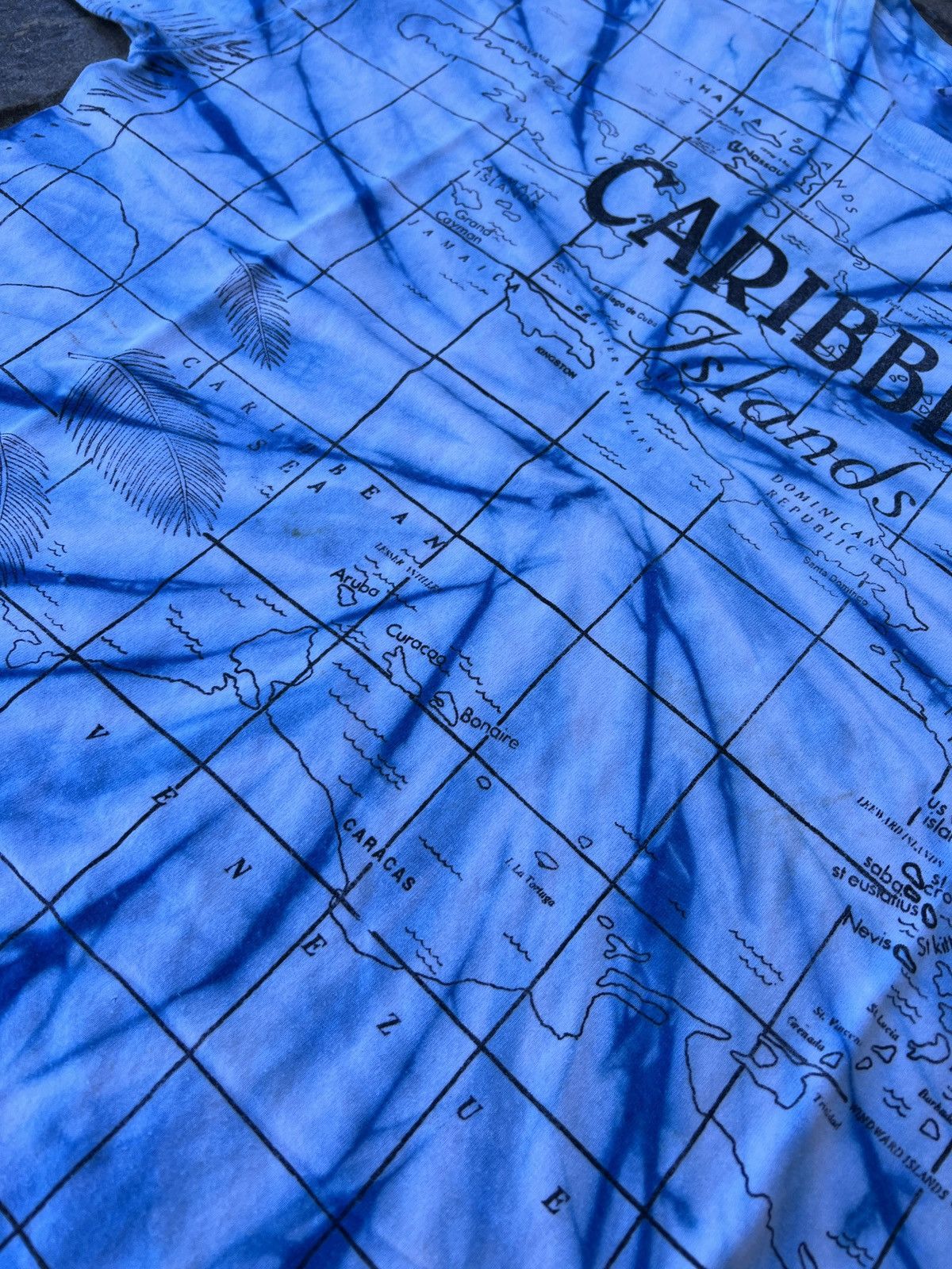 Hanes × Vintage Vintage AOP Caribbean Islands Tie Dye Shirt Size US XL / EU 56 / 4 - 6 Thumbnail