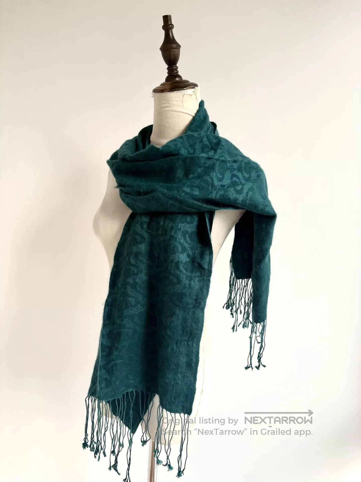 Vivienne Westwood vivienne westwood green patterned scarf. Size ONE SIZE - 1 Thumbnail