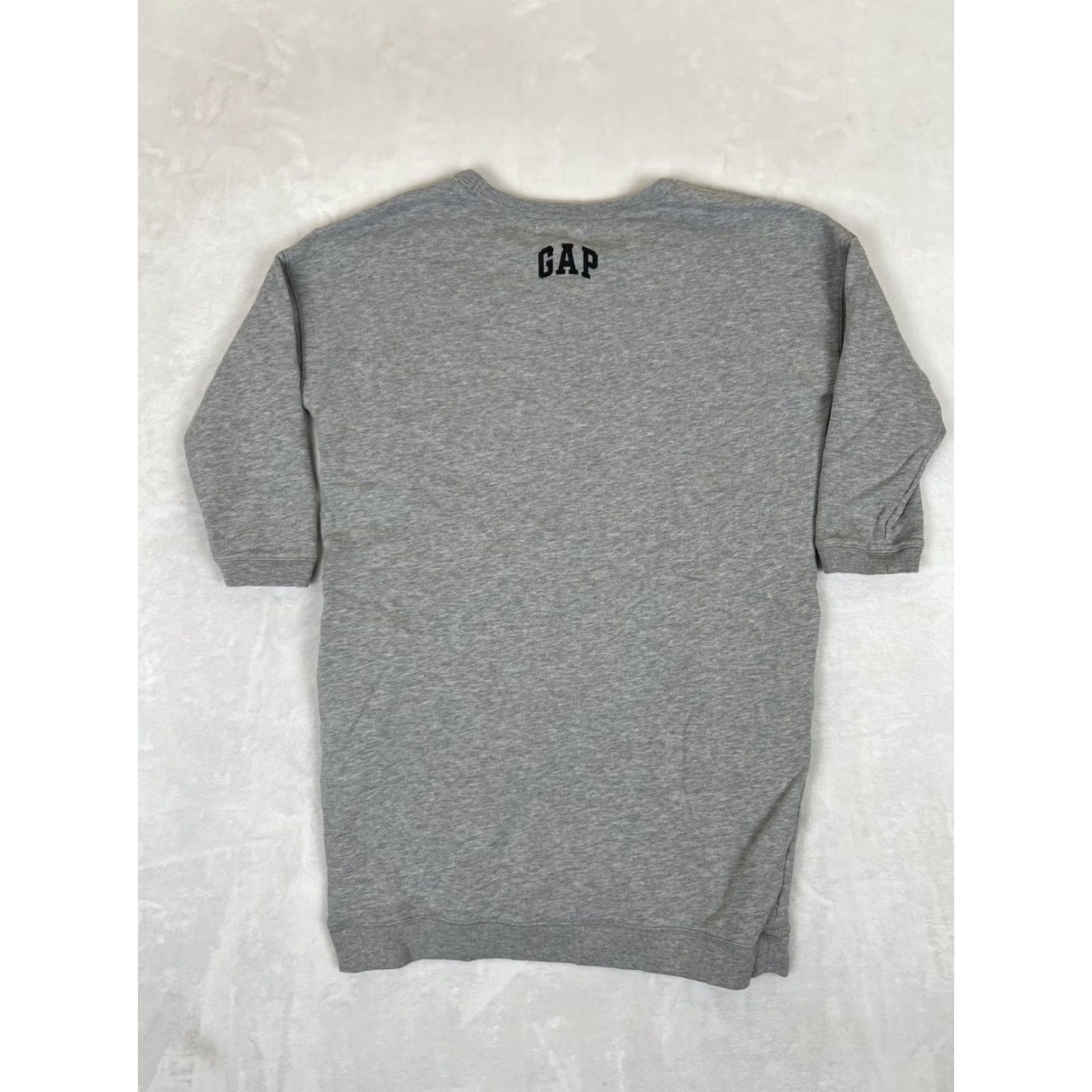 Gap Gap Disney Sweater Dress Medium Women Crew Neck Short Sleeve Gray Mickey Mouse 90s Cartoon Pullover Size M / US 6-8 / IT 42-44 - 7 Thumbnail