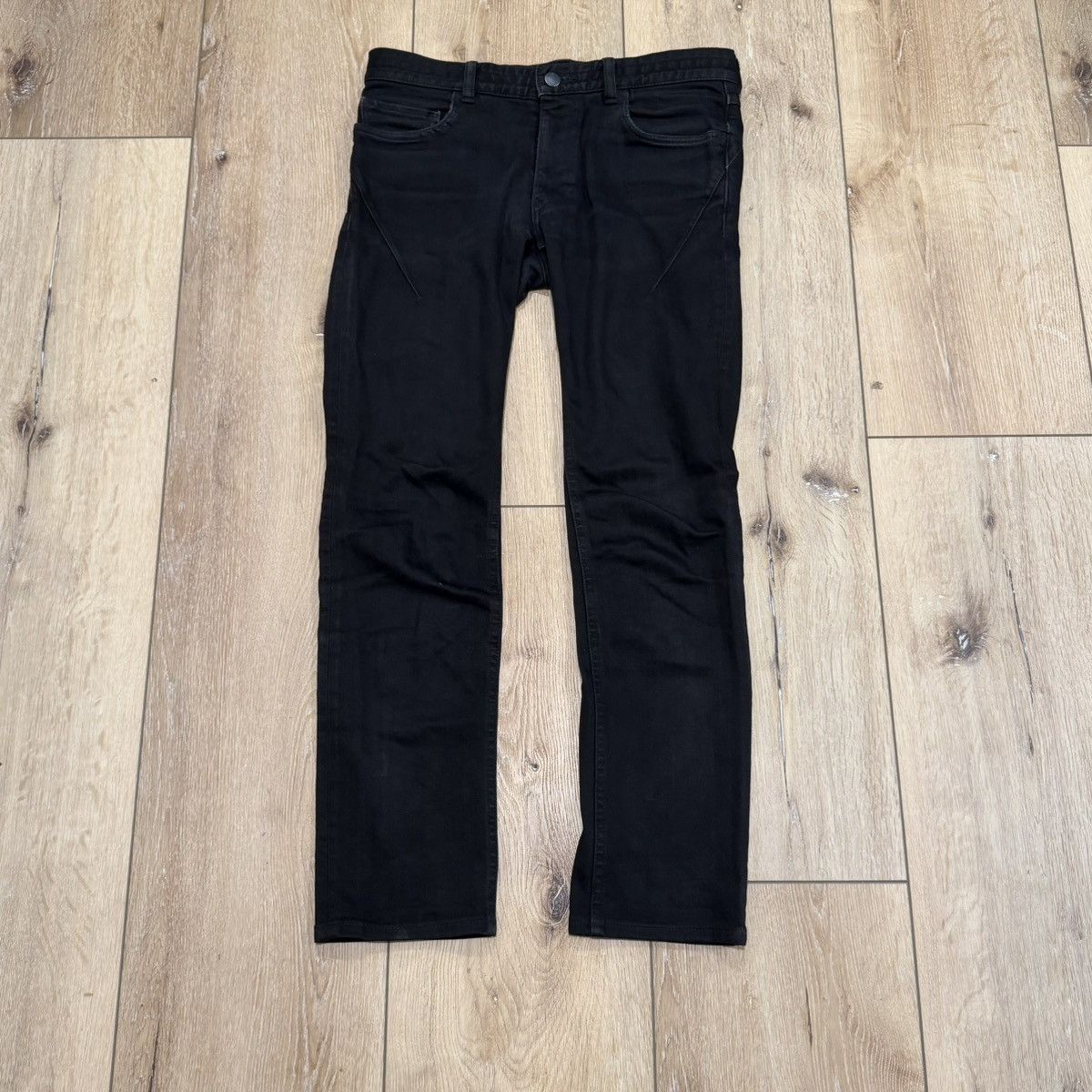 Number (N)ine Number Nine Japan Pain Black Jeans | Grailed