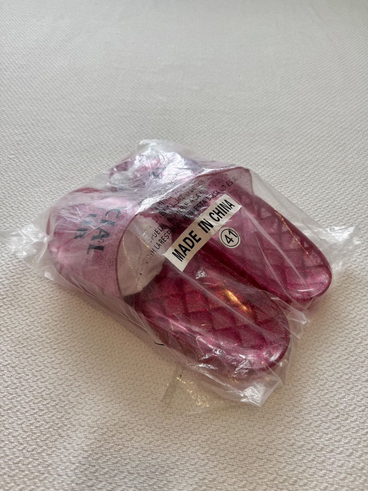 Anti Social Social Club Anti Social Social Club Glitter Slides Pink Size US 9.5 / EU 42-43 - 6 Thumbnail