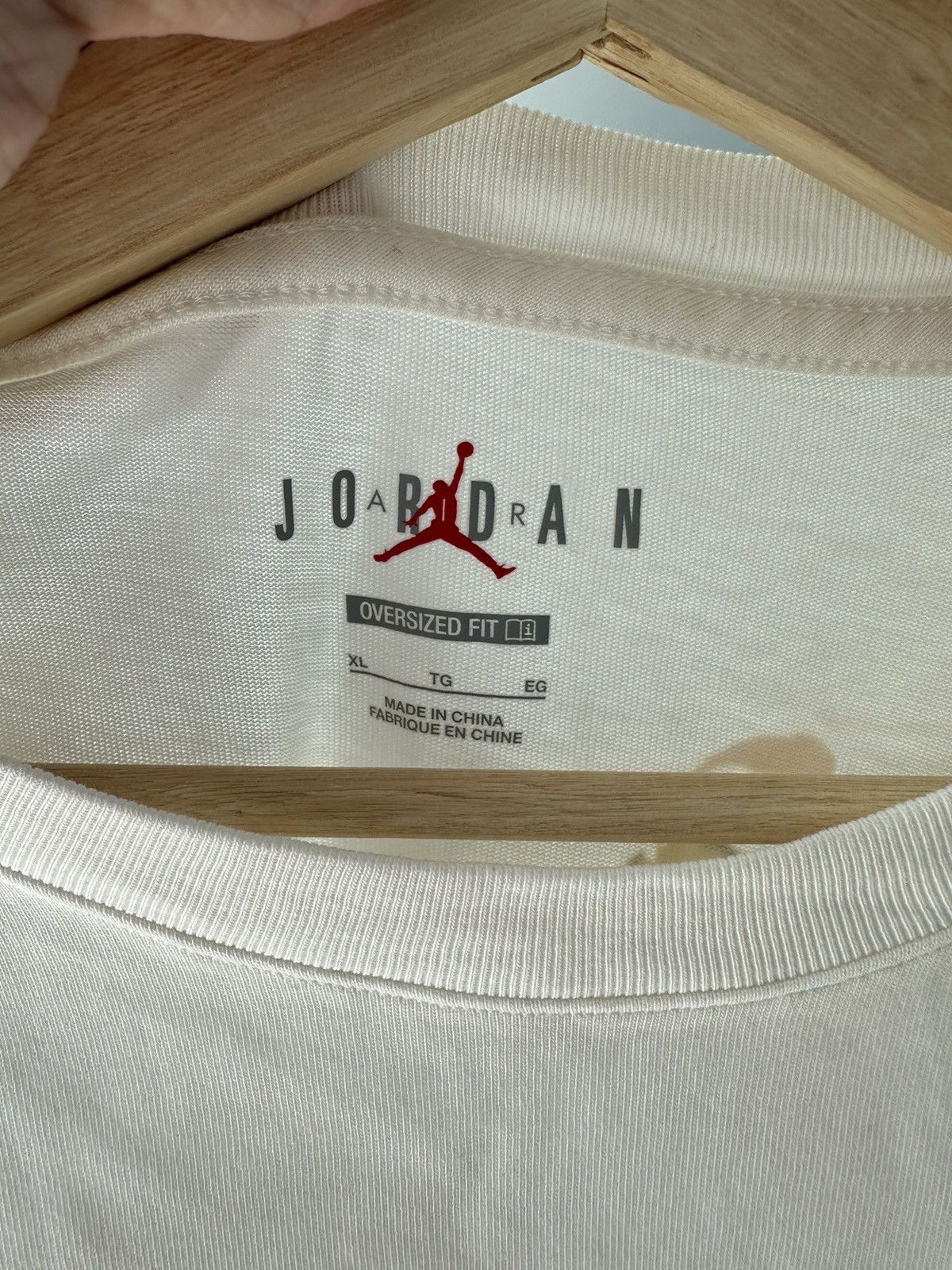 Jordan Brand × Nike Nike Jordan logo oversized tee Size US XL / EU 56 / 4 - 2 Thumbnail