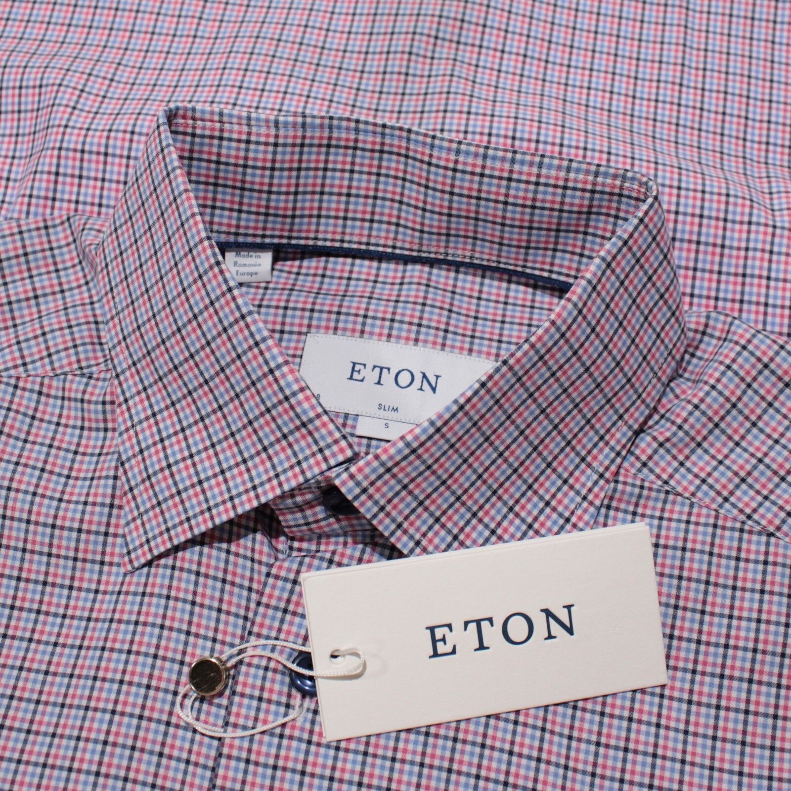 Eton Eton New with tags Shirt Size S US In Blue Size US S / EU 44-46 / 1 - 1 Thumbnail