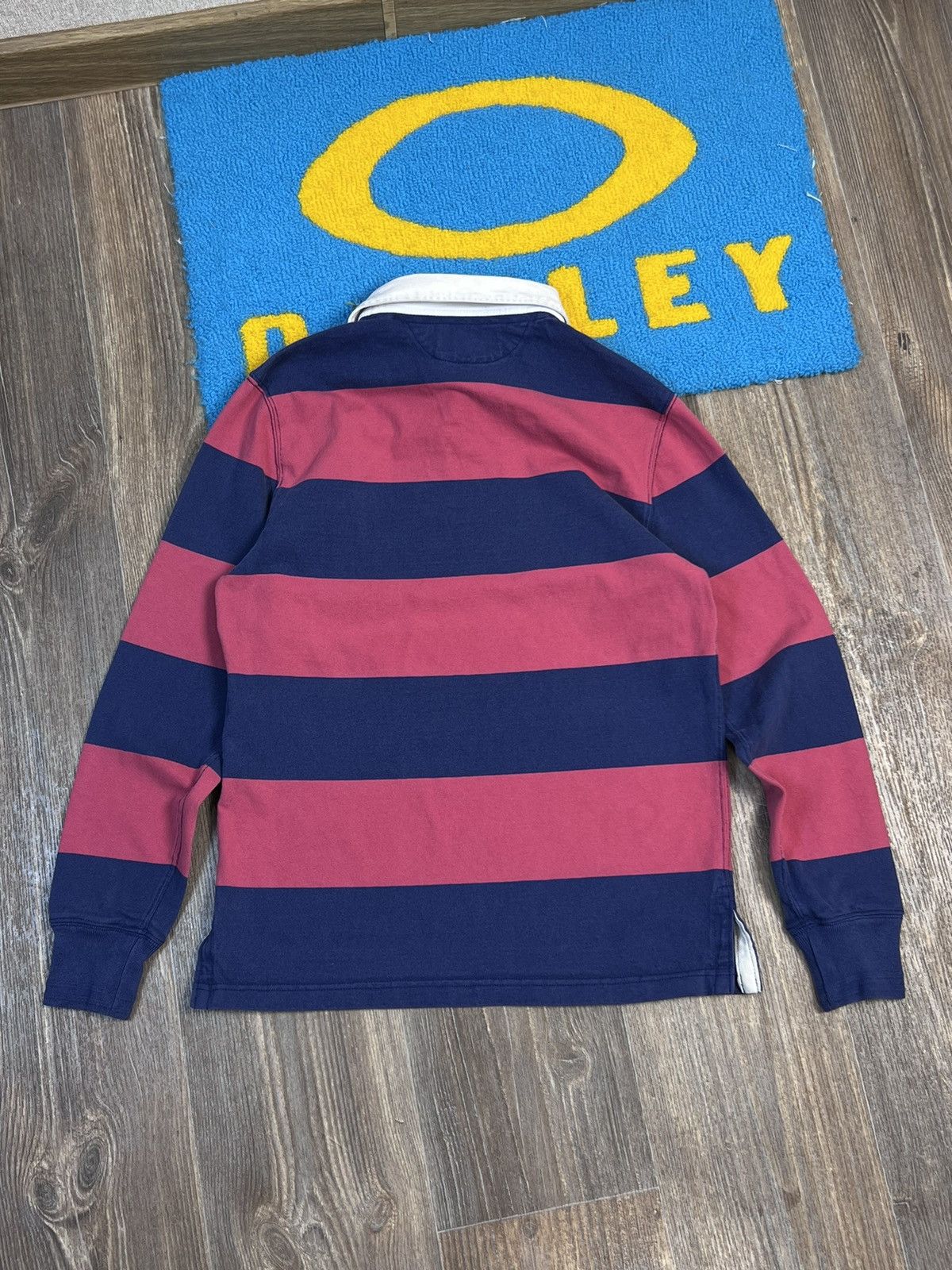 Polo Ralph Lauren × Rugby Ralph Lauren × Vintage Vintage Polo Ralph Lauren Rugby Striped polo long sleeve Size US S / EU 44-46 / 1 - 8 Thumbnail