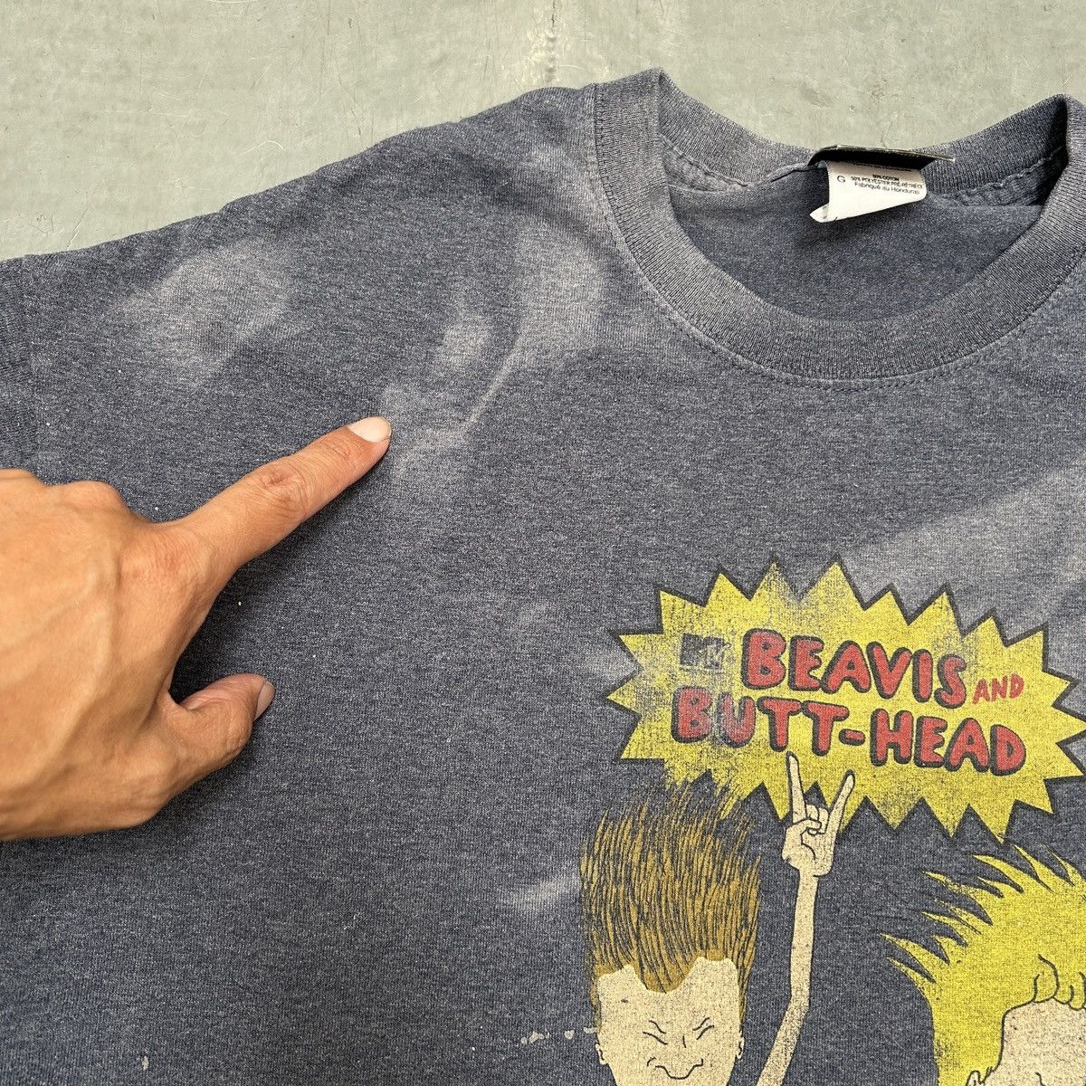 Vintage Vintage Beavis and Butt-Head graphic tee Size US L / EU 52-54 / 3 - 6 Thumbnail