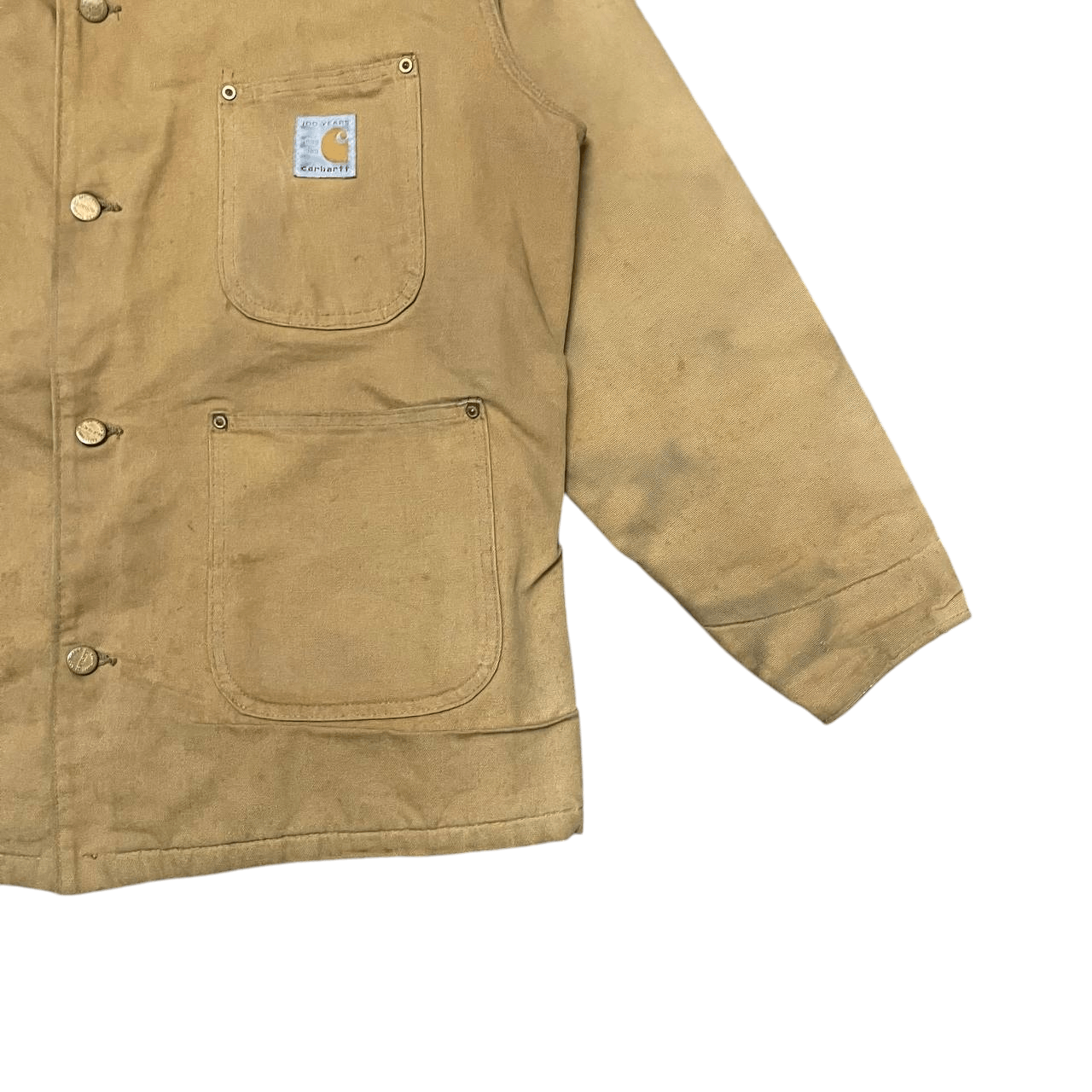 Carhartt Vintage 80's Carhartt 100 Years Blanket Lined Jacket Size US M / EU 48-50 / 2 - 4 Thumbnail