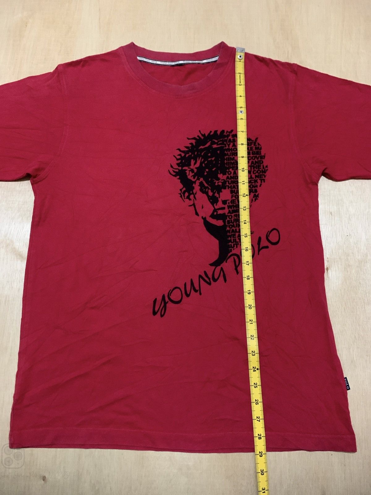 Hysteric Glamour × If Six Was Nine × Japanese Brand Vintage Young polo vigor Tshirt Size US L / EU 52-54 / 3 - 8 Thumbnail