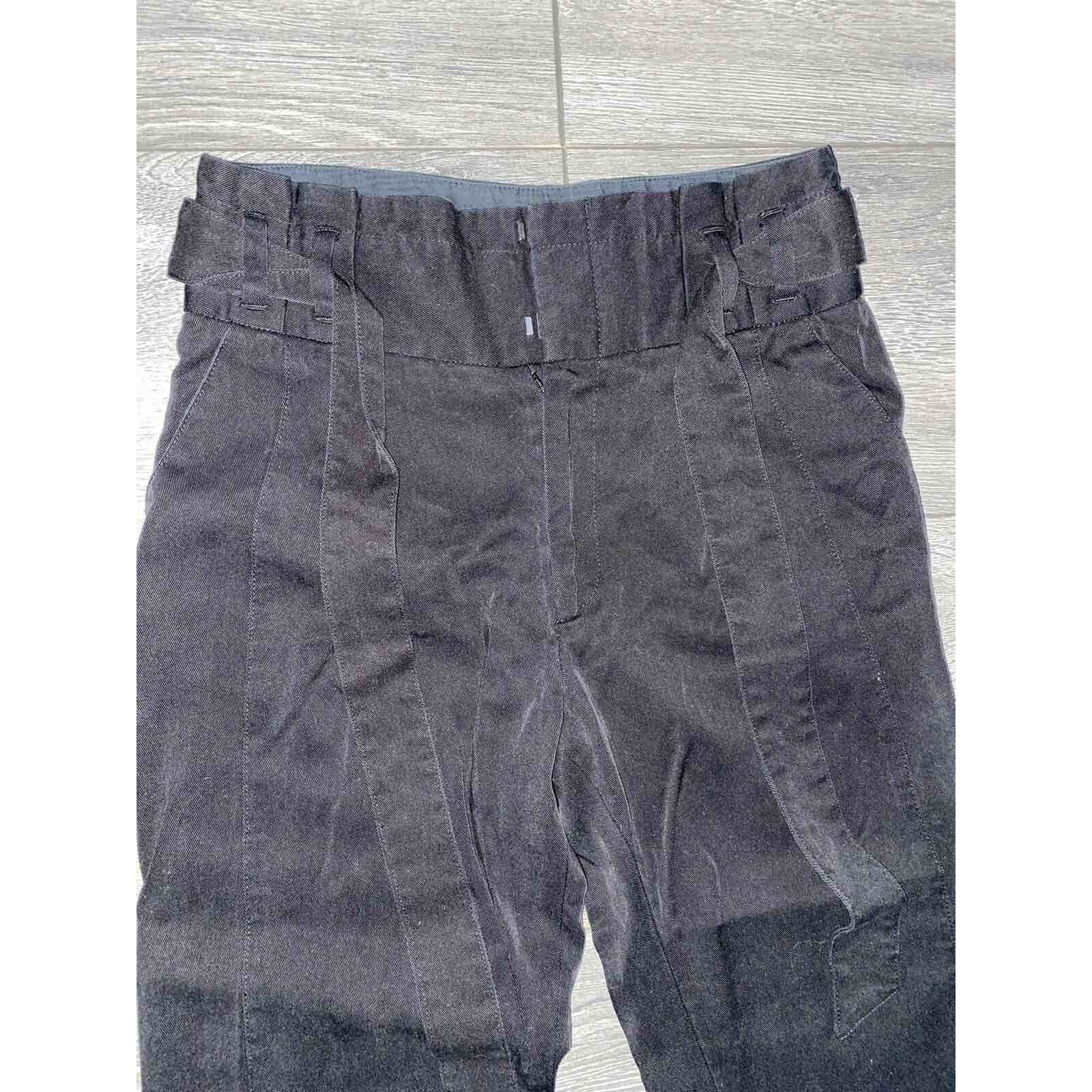 Descendant COMPTOIR DES COTONNIERS Lyocell crop pants Y2K high A000166 Size 34" / US 12 / IT 48 - 4 Thumbnail