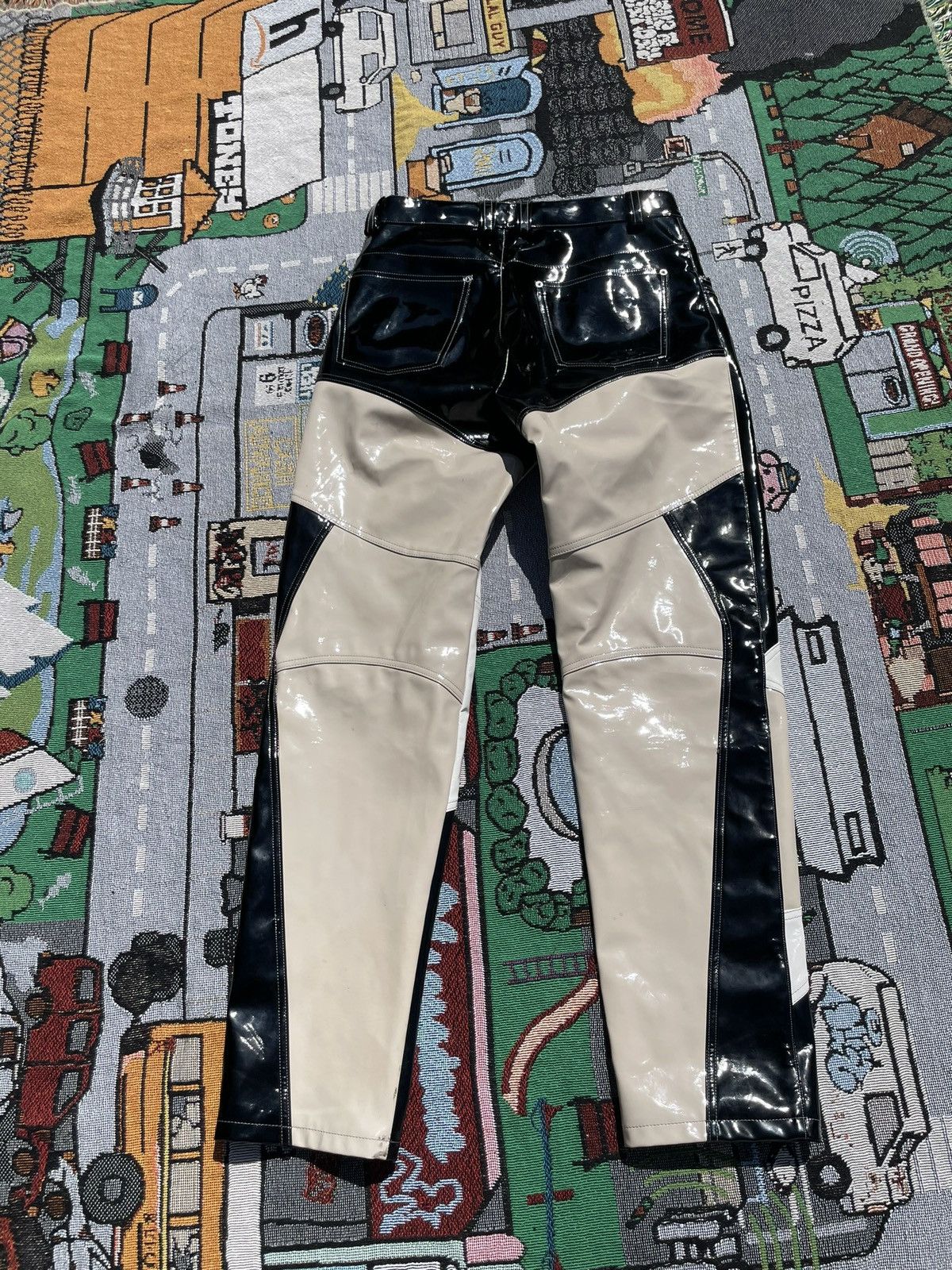 GmbH Gmbh spring21 vinyl racing pants Size US 32 / EU 48 - 5 Thumbnail