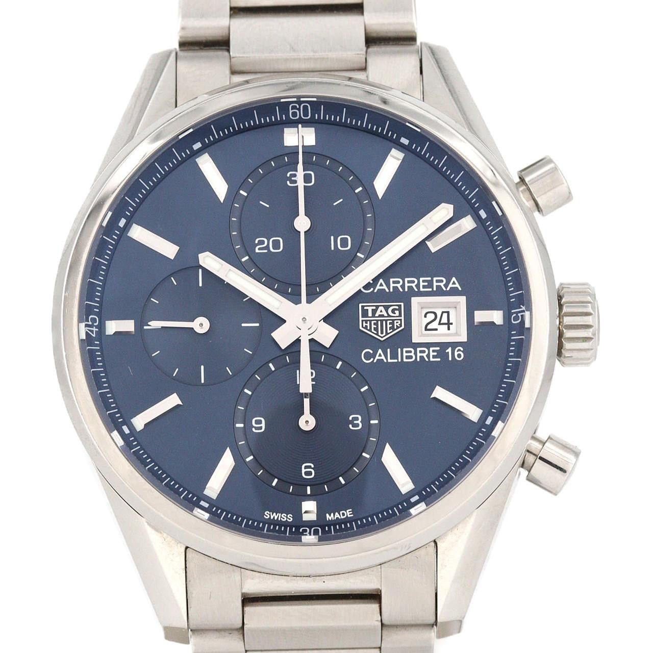Tag Heuer TAG Heuer TAG Heuer Carrera Calibre 16 Stainless Steel Chronograph Metal Automatic CBK2112.BA0715 DUTY FREE for USA Size ONE SIZE - 1 Thumbnail
