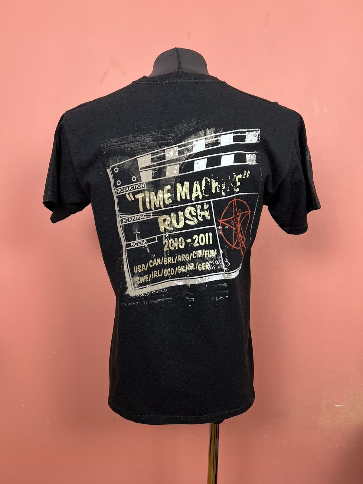 Vintage Rush full printed tee shirt 2011 2010 rock hype Size US L / EU 52-54 / 3 - 2 Thumbnail