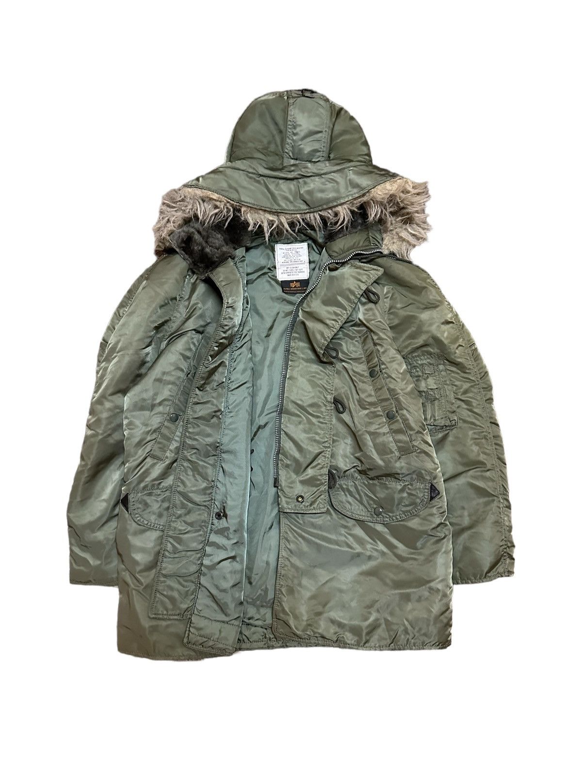 Alpha Industries Vintage Alpha Industries Parka N3B Cold Jacket Size US M / EU 48-50 / 2 - 4 Thumbnail