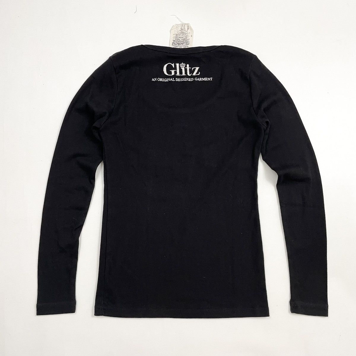 Japanese Brand Glitz longsleeve tshirt Size ONE SIZE - 4 Thumbnail