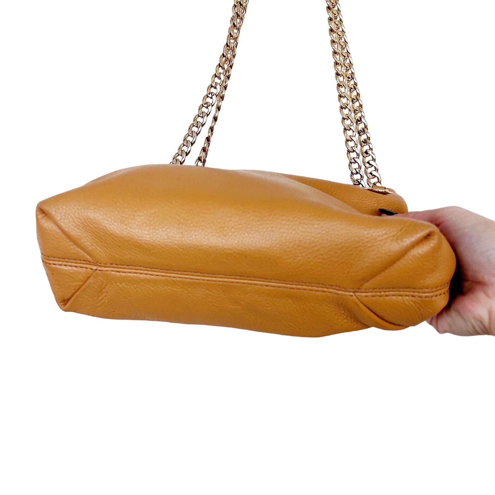 Michael Kors Michael Kors Tan Leather Crossbody Size ONE SIZE - 6 Thumbnail