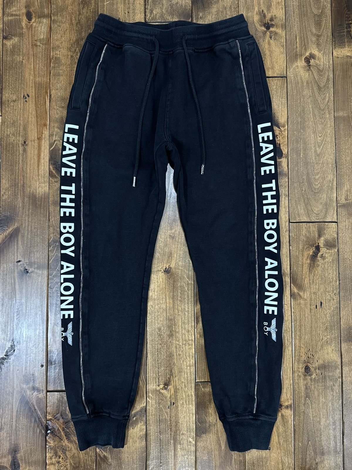 Boy London Vintage Y2K Boy London Zipper Jogger Sweatpants Size US 31 - 3 Thumbnail