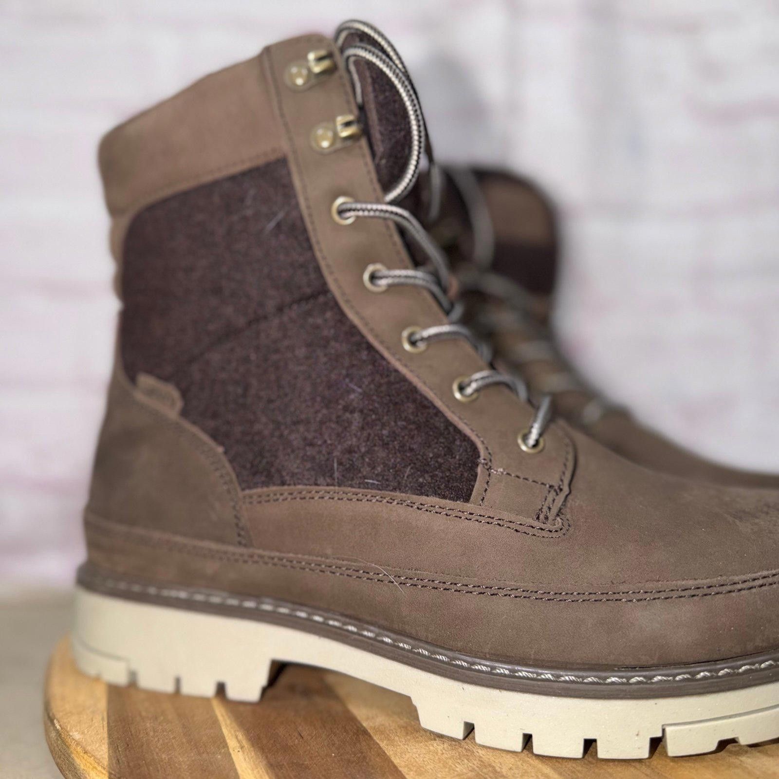 Levi's Levi's Men’s Brown Lace-Up Boots Size 10 Size US 10 / EU 43 - 2 Thumbnail