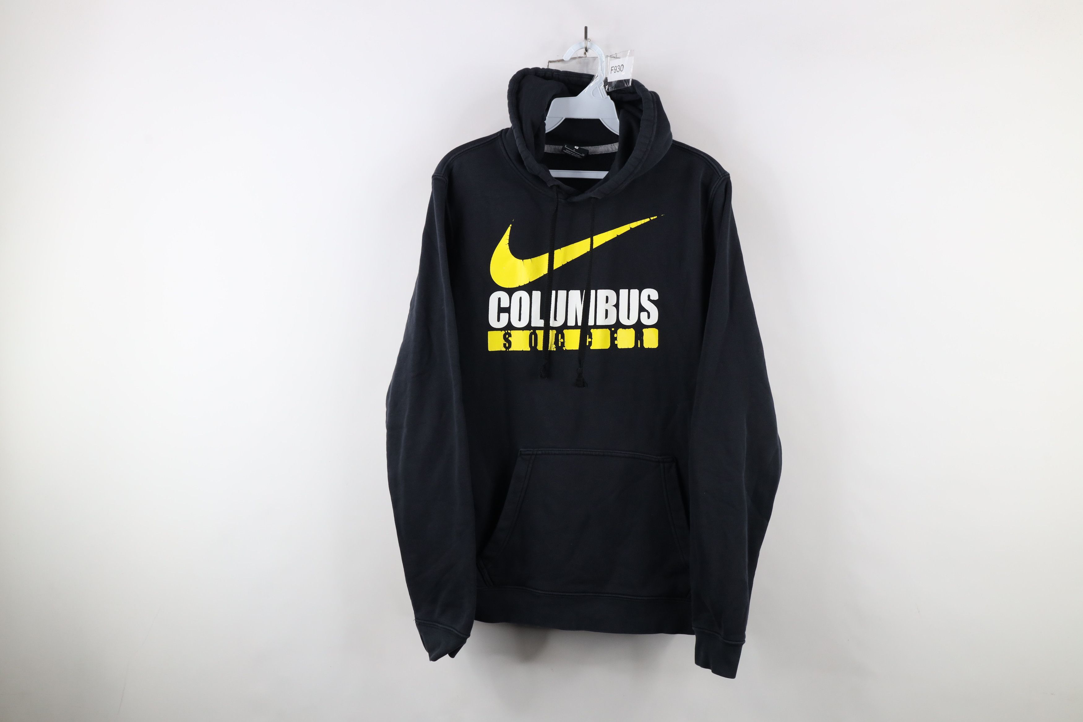 Vintage Nike Swoosh Columbus Crew Soccer Hoodie Sweatshirt