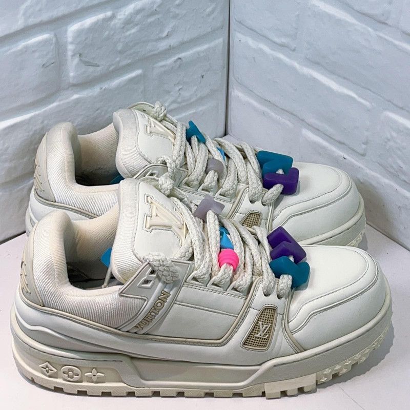 Louis Vuitton Louis Vuitton Trainer Maxi Low-Top Sneakers -2508 Size US 8.5 / EU 41-42 - 6 Thumbnail