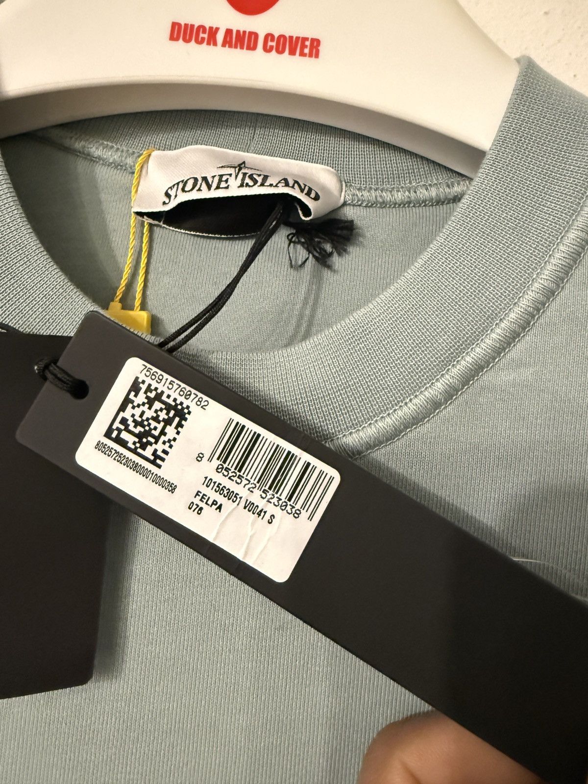 Stone Island Stone Island Sweatshirt Light BLUE Size US S / EU 44-46 / 1 - 2 Thumbnail