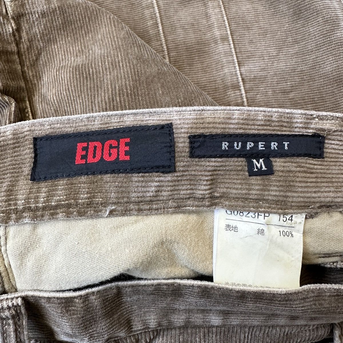 Hysteric Glamour × Japanese Brand Edge Rupert Flare Hagi Corduroy Pants Size US 30 / EU 46 - 5 Thumbnail