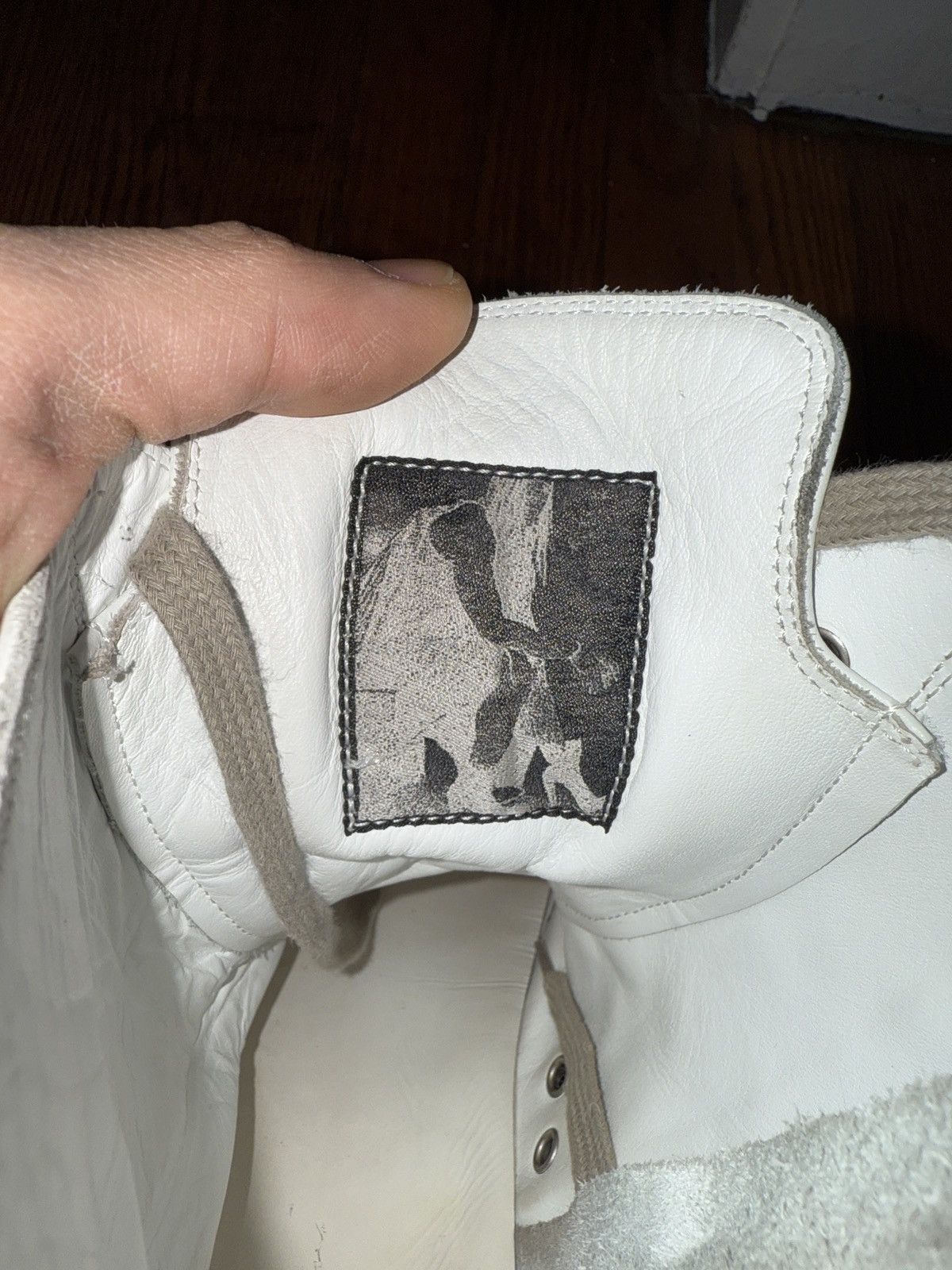 Rick Owens Rick Owens Mainline Ramones Triple Milk IT41.5 Size US 8.5 / EU 41-42 - 9 Thumbnail
