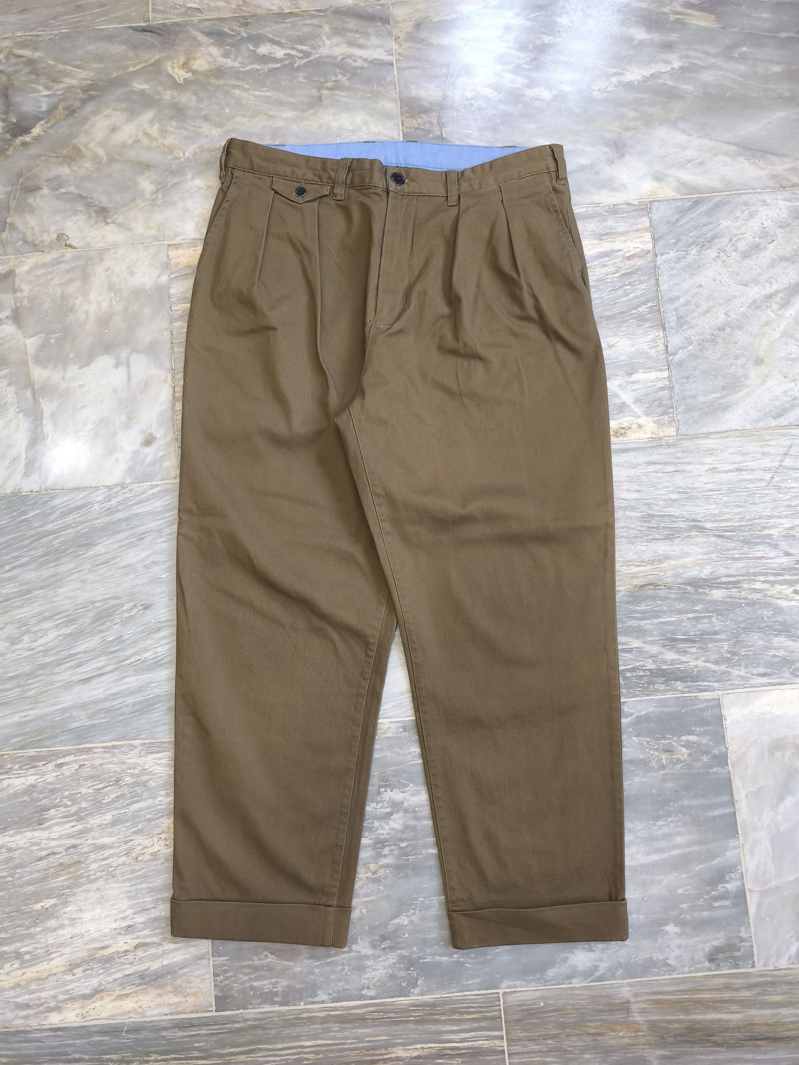 Beams Plus BEAMS + Straight Chino Pants Size US 33 - 1 Thumbnail