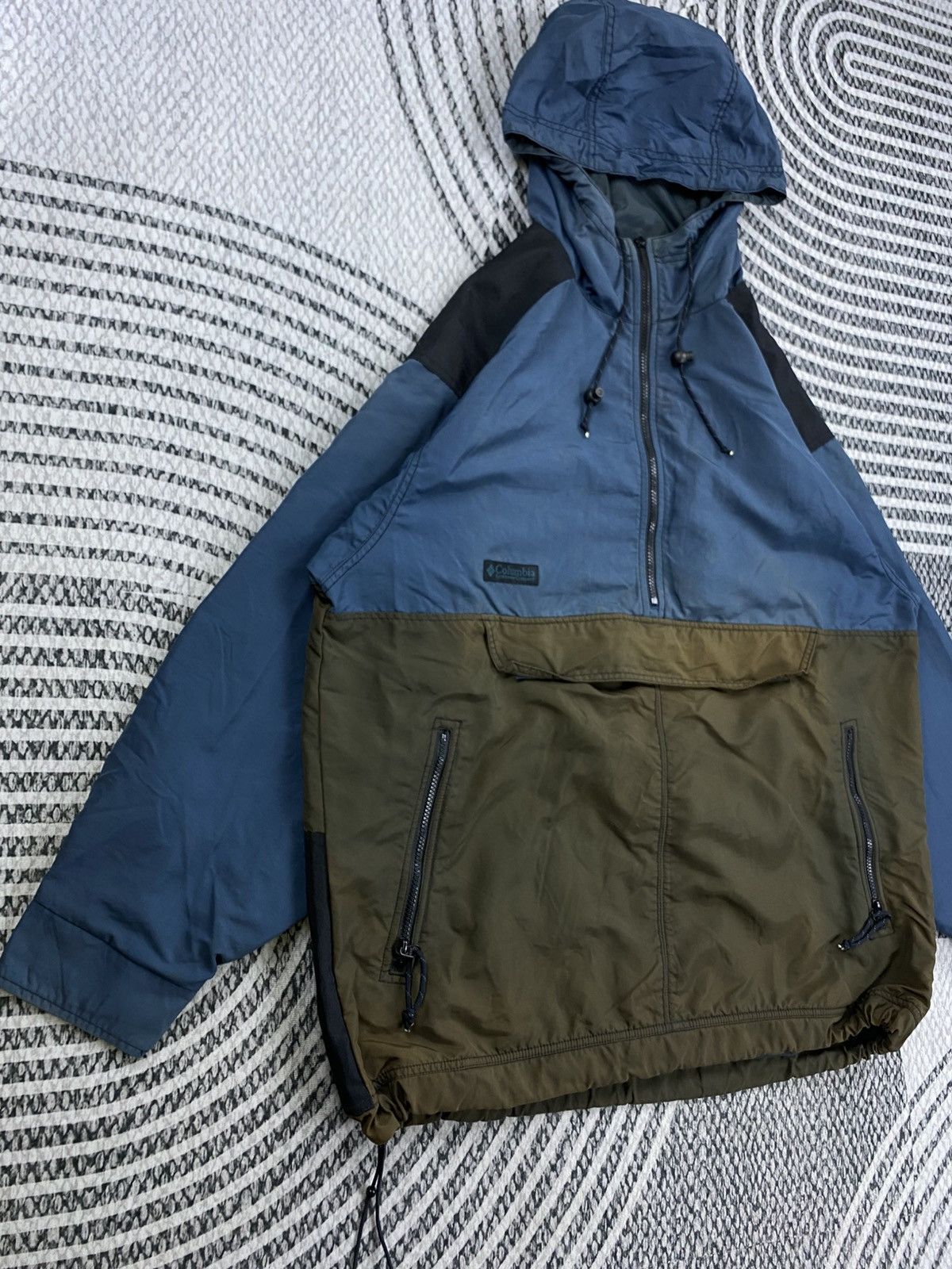 Columbia Vintage Columbia Halfzip Anorak Windbreaker Jacket Size US XL / EU 56 / 4 - 3 Thumbnail